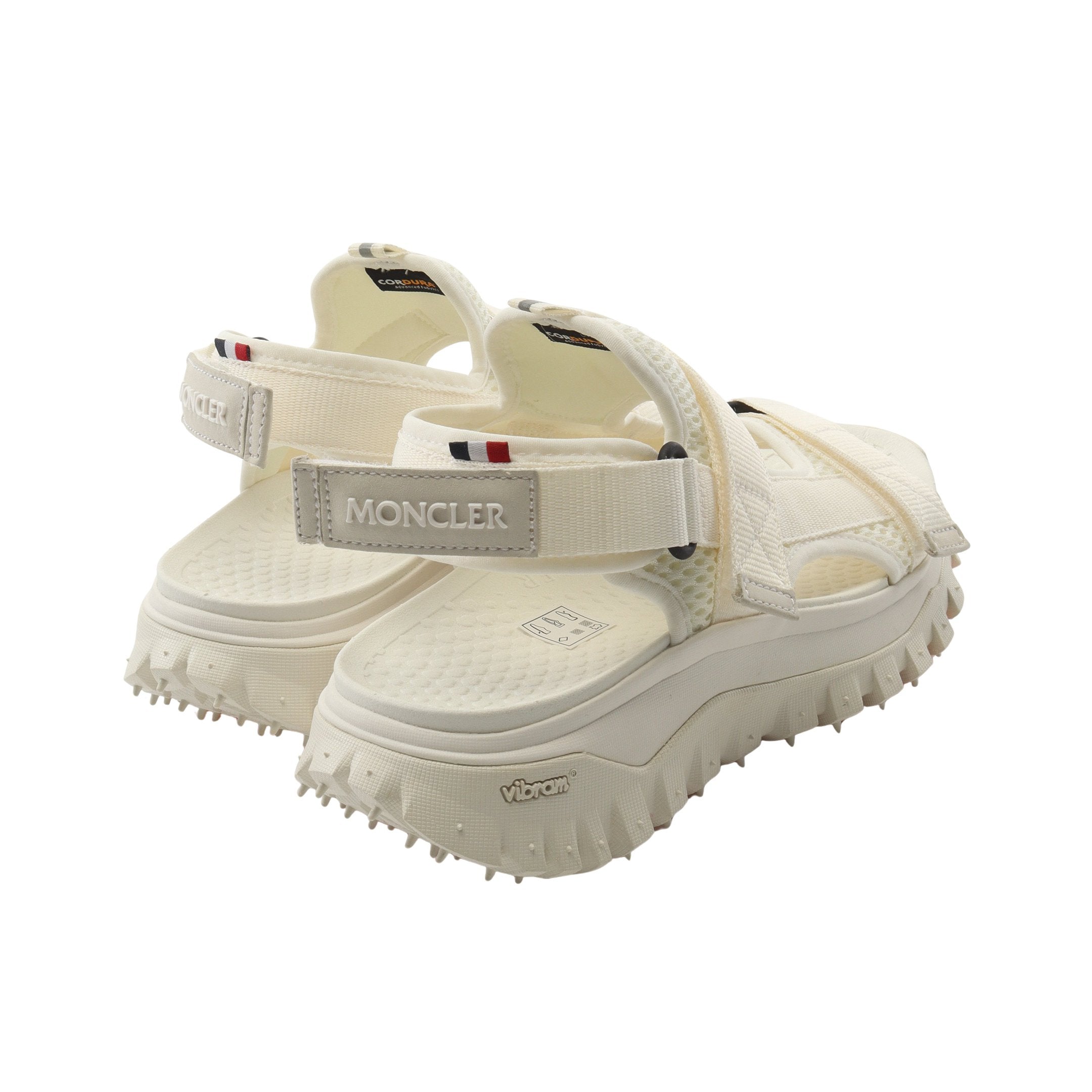 TRAILGRIP VELA サンダル キャンバス メッシュ ホワイト モンクレール