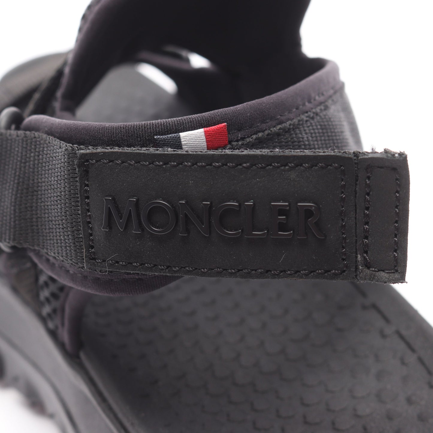 TRAILGRIP VELA サンダル キャンバス メッシュ ブラック モンクレール シューズ MONCLER