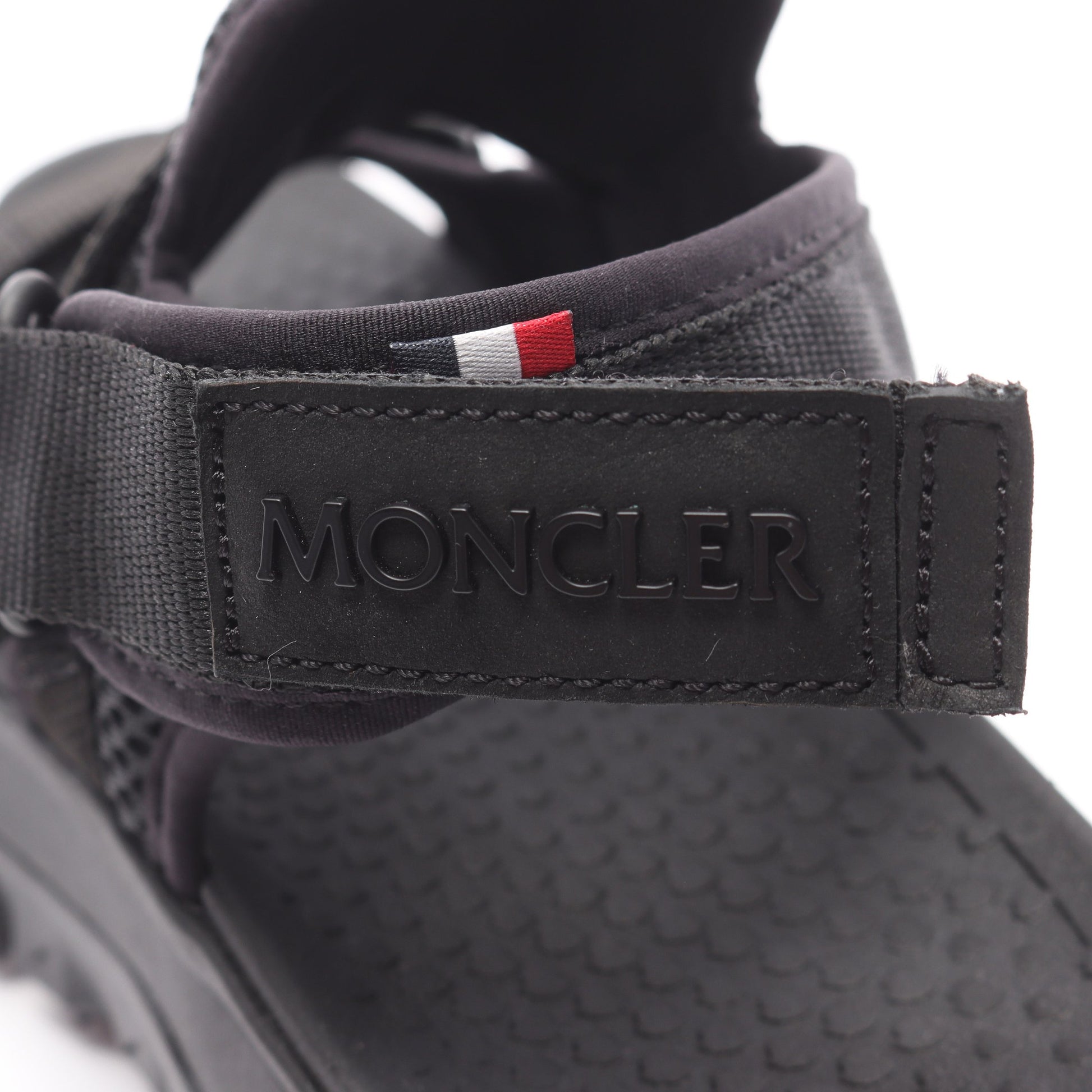 TRAILGRIP VELA サンダル キャンバス メッシュ ブラック モンクレール シューズ MONCLER