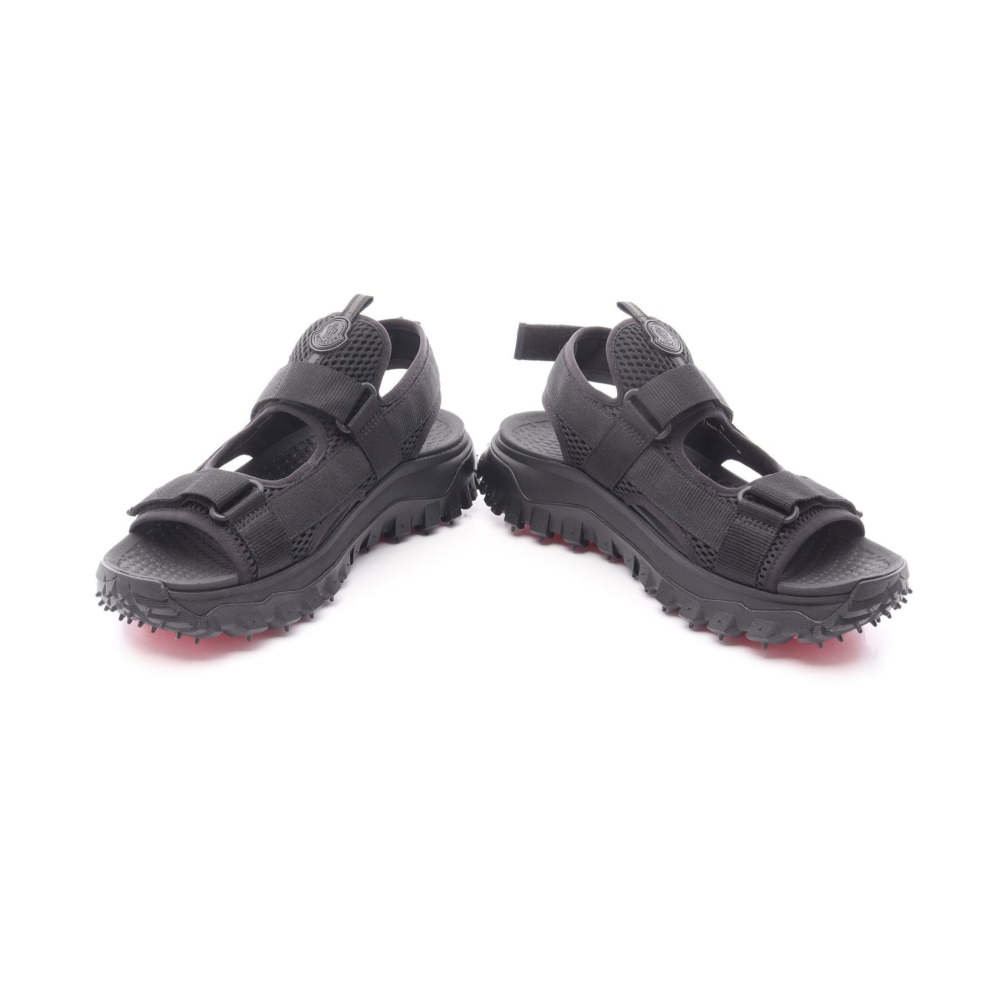 TRAILGRIP VELA サンダル キャンバス メッシュ ブラック モンクレール シューズ MONCLER