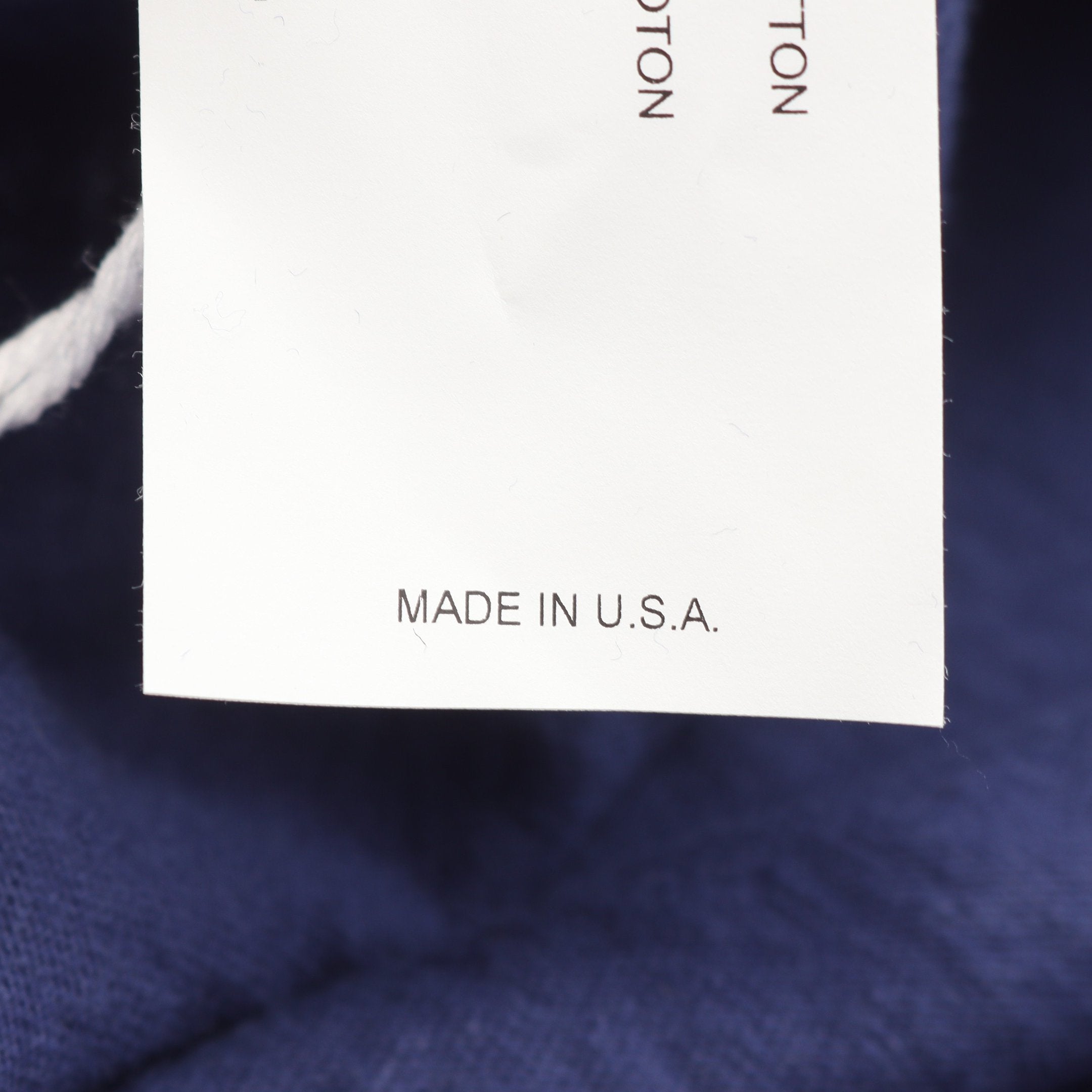 ホースシュー 33 Tシャツ クルーネック 長袖 コットン ブルー イエロー