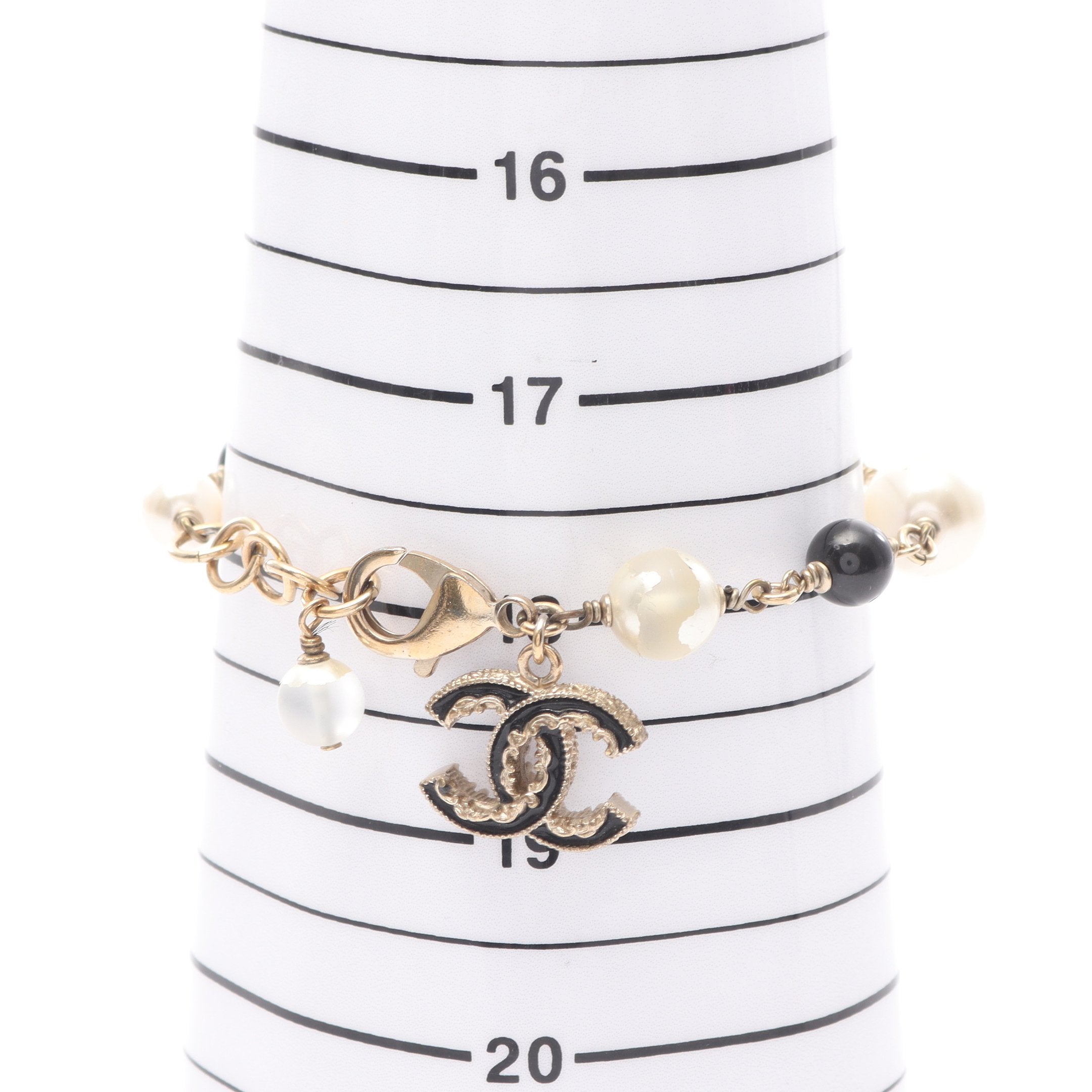 CHANEL【B18C】シャネル2018年 ココマーク チェーン ブレスレット