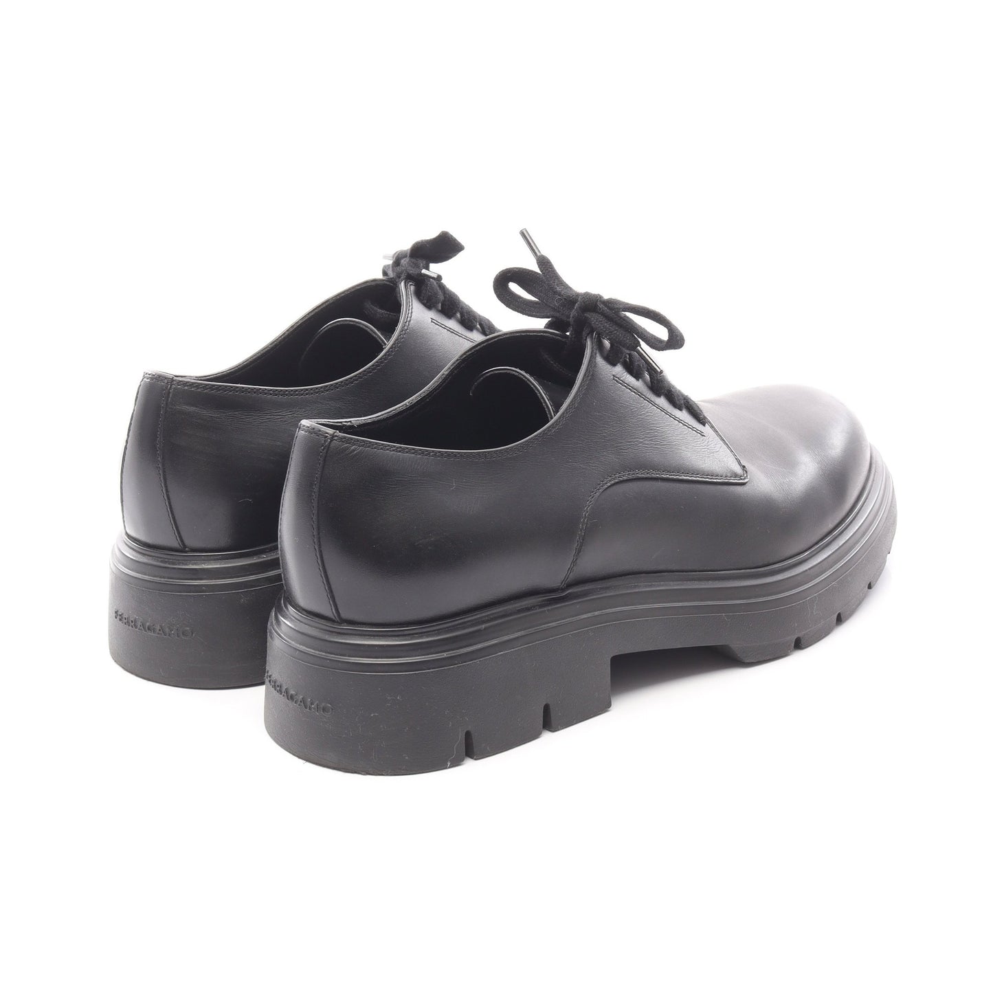 ダービーシューズ ドレスシューズ レザー ブラック サルヴァトーレフェラガモ シューズ Salvatore Ferragamo