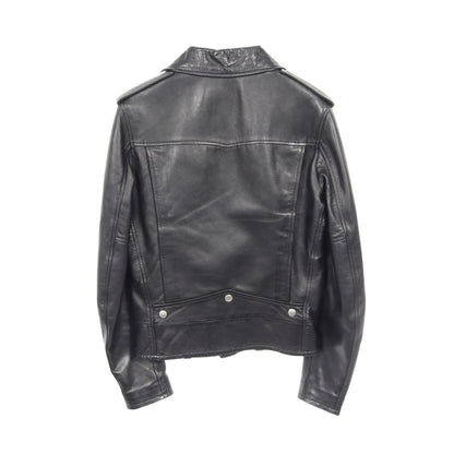 クラシック モーターサイクル ライダースジャケット レザージャケット レザー ブラック サンローランパリ アウター SAINT LAURENT PARIS