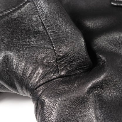 クラシック モーターサイクル ライダースジャケット レザージャケット レザー ブラック サンローランパリ アウター SAINT LAURENT PARIS