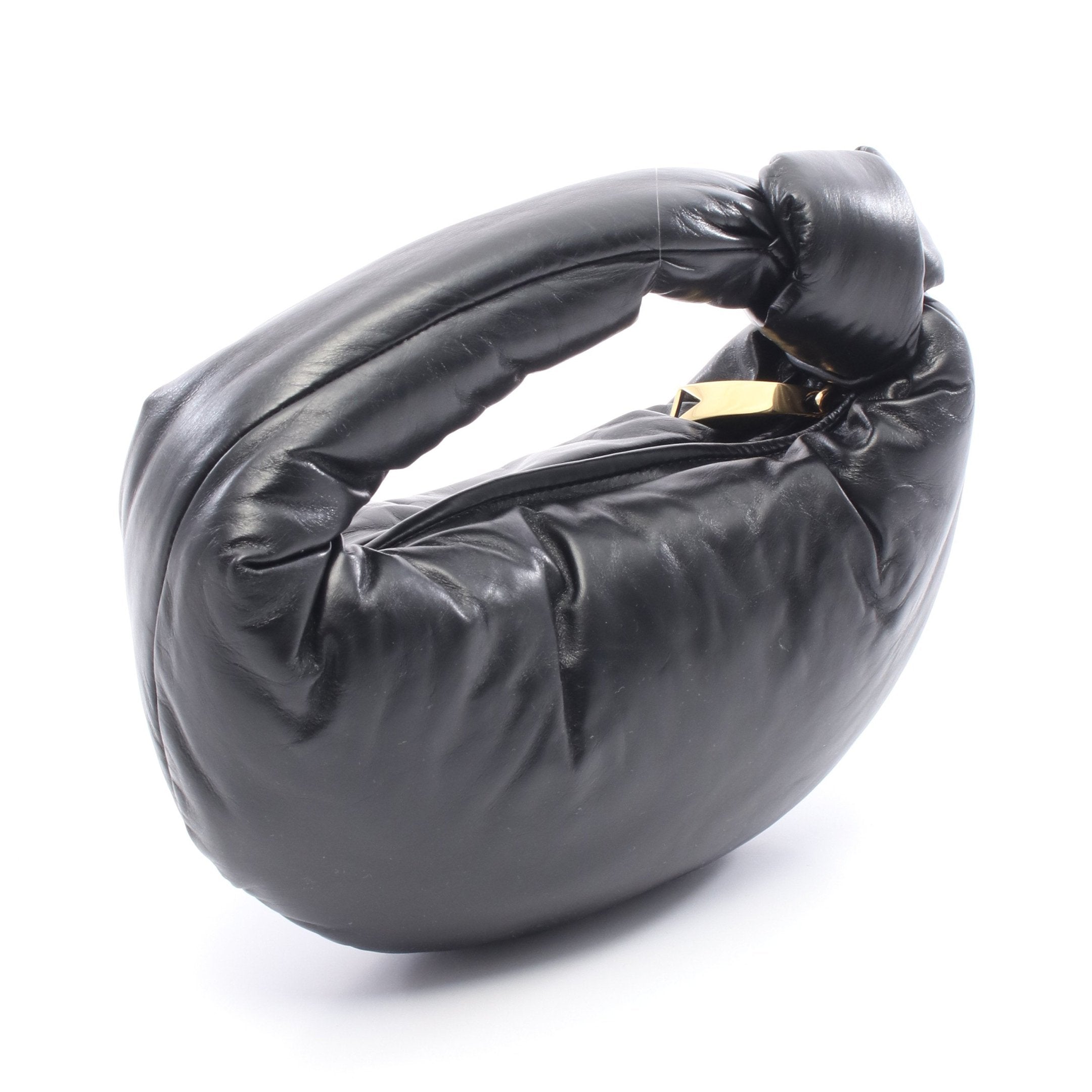 BOTTEGA VENETA ボッテガ ヴェネタ ミニジョディ ブラック ミニジョディ ハンドバッグ レザー ブラック ボッテガヴェネタ – RECLO