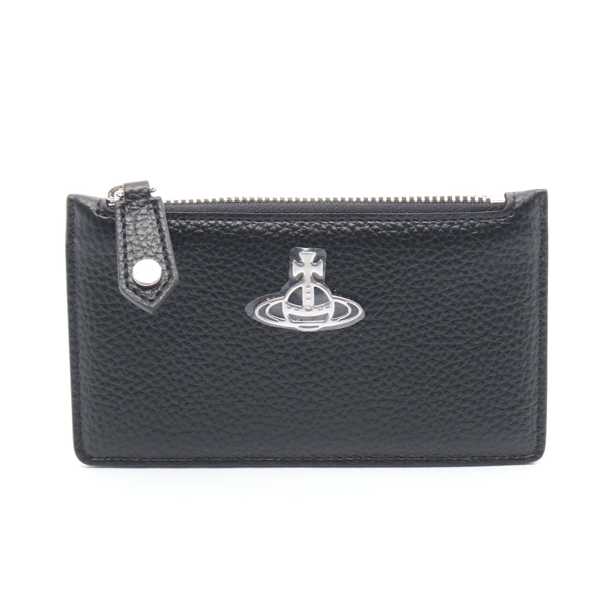 オーブ カードケース コインケース レザー ブラック ヴィヴィアン  