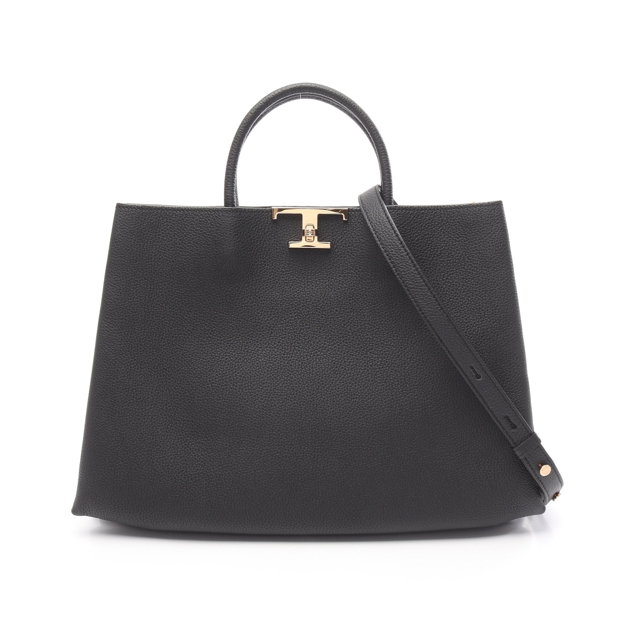 Tタイムレス ショッピングバッグ ミディアム ハンドバッグ