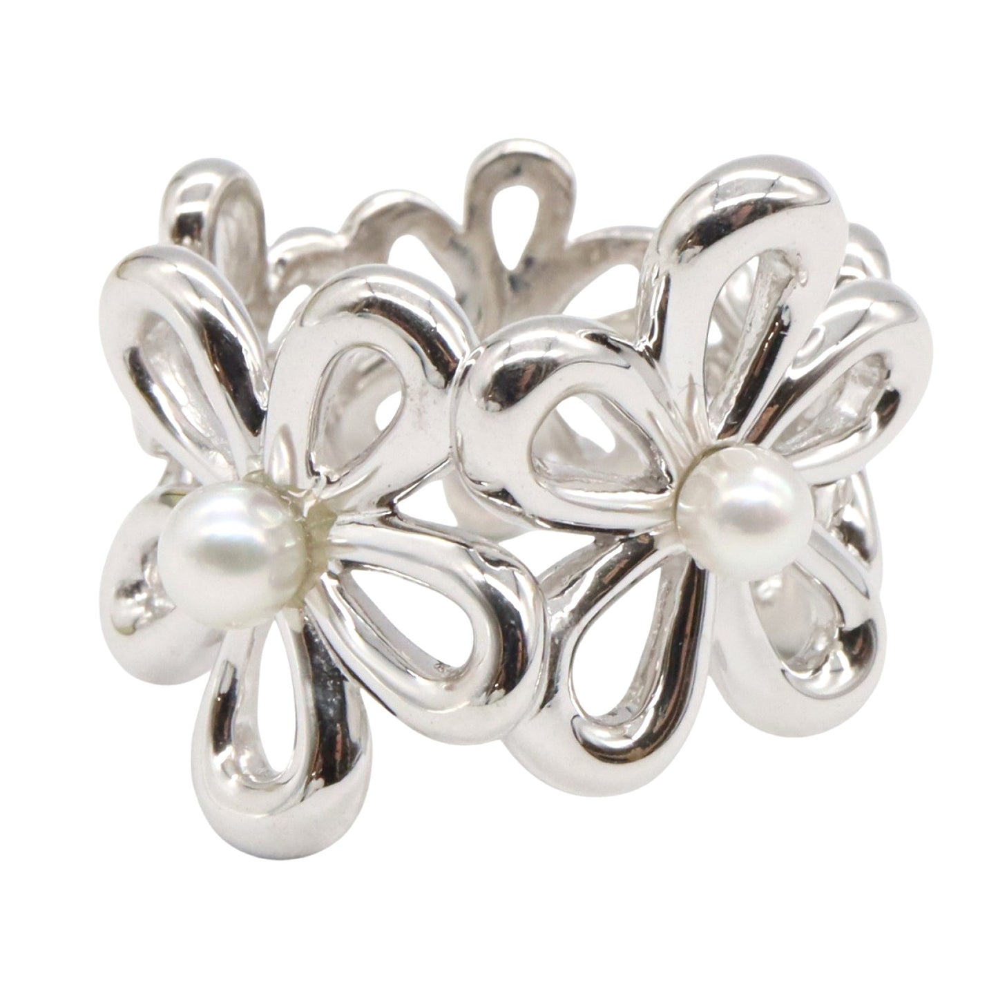 パール リング リング 指輪 K18WG（ホワイトゴールド） パール ホワイト ミキモト アクセサリー MIKIMOTO