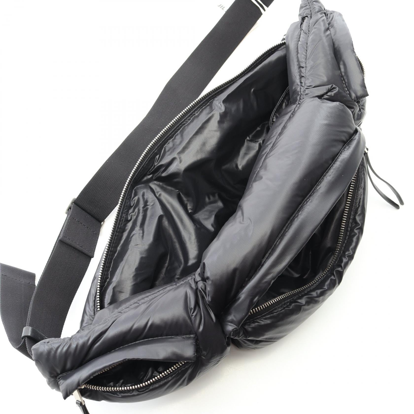 PADDED BELT BAG ボディバッグ ナイロン ブラック ジルサンダー – RECLO