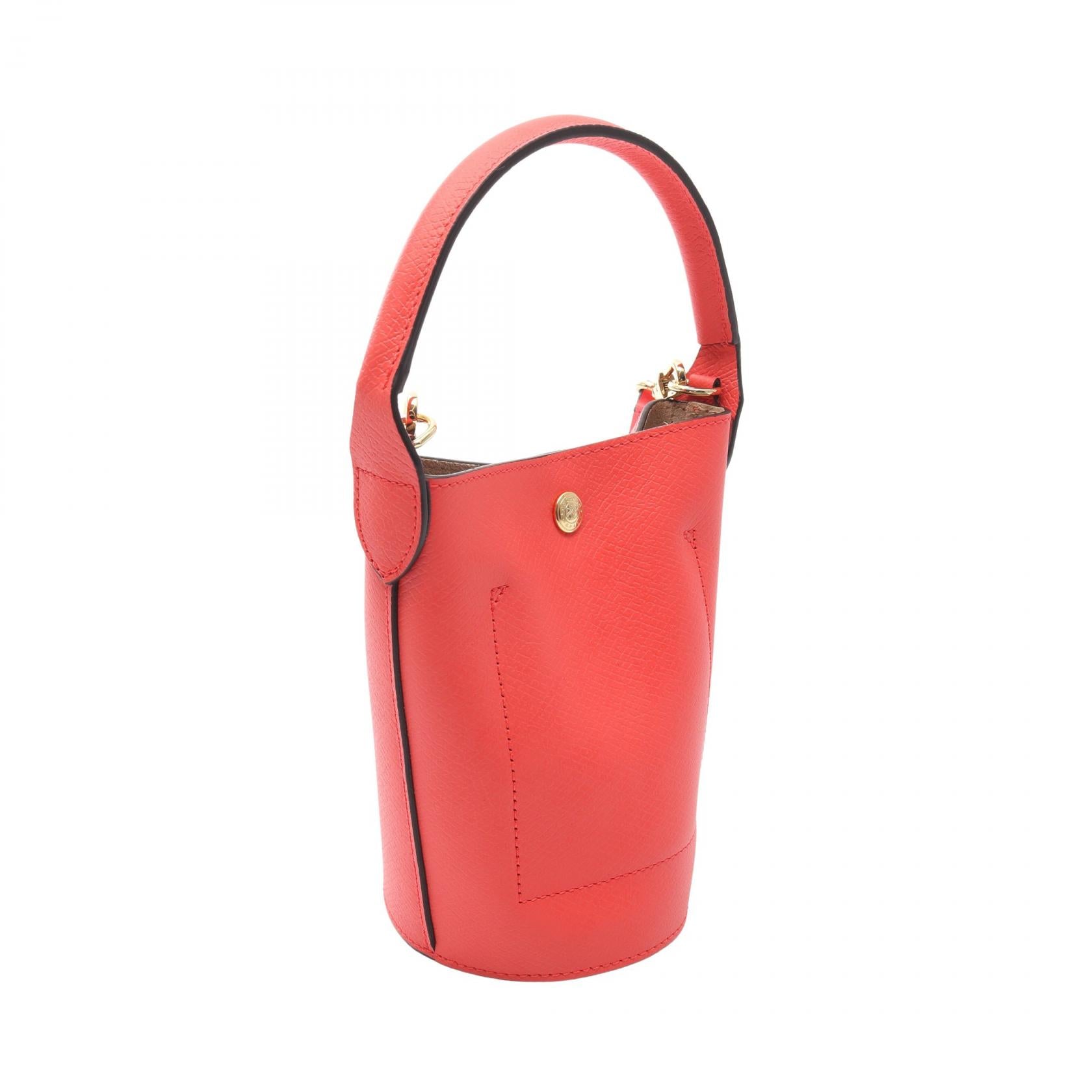 エピュレ XS ハンドバッグ レザー ピンク ロンシャン – RECLO