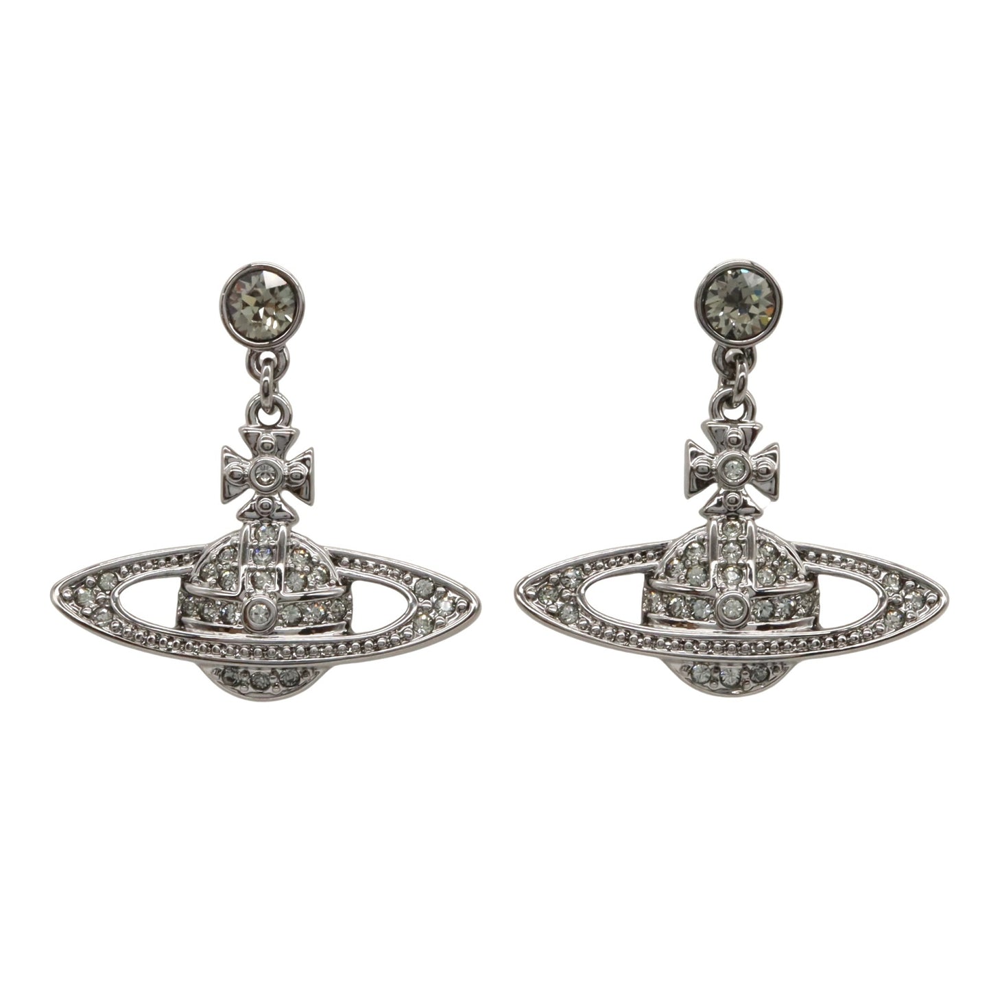ピアス ピアス 真鍮 ブラック シルバー ヴィヴィアンウエストウッド アクセサリー Vivienne Westwood