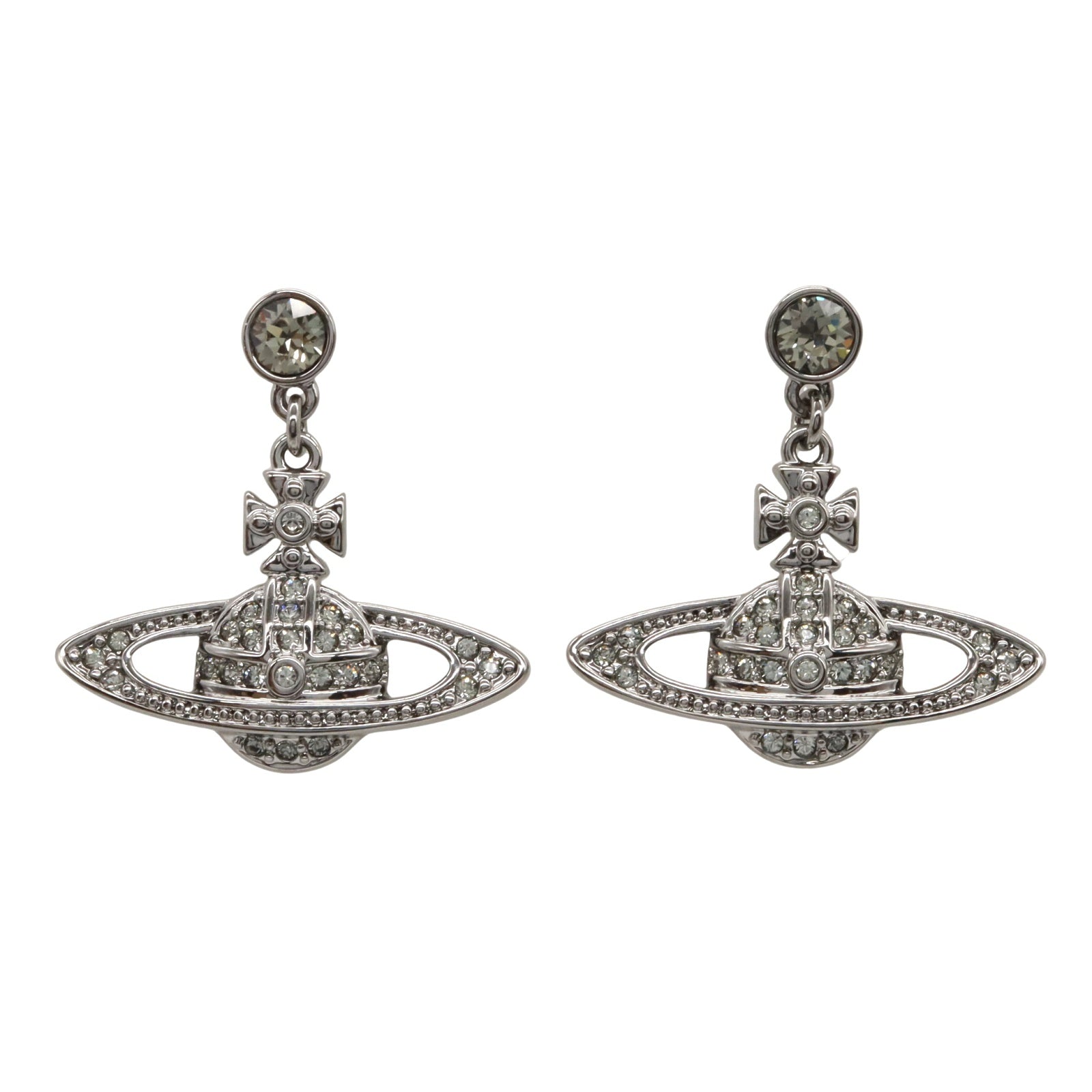 ピアス ピアス 真鍮 ブラック シルバー ヴィヴィアンウエストウッド アクセサリー Vivienne Westwood