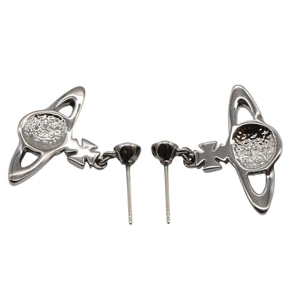 ピアス ピアス 真鍮 ブラック シルバー ヴィヴィアンウエストウッド アクセサリー Vivienne Westwood