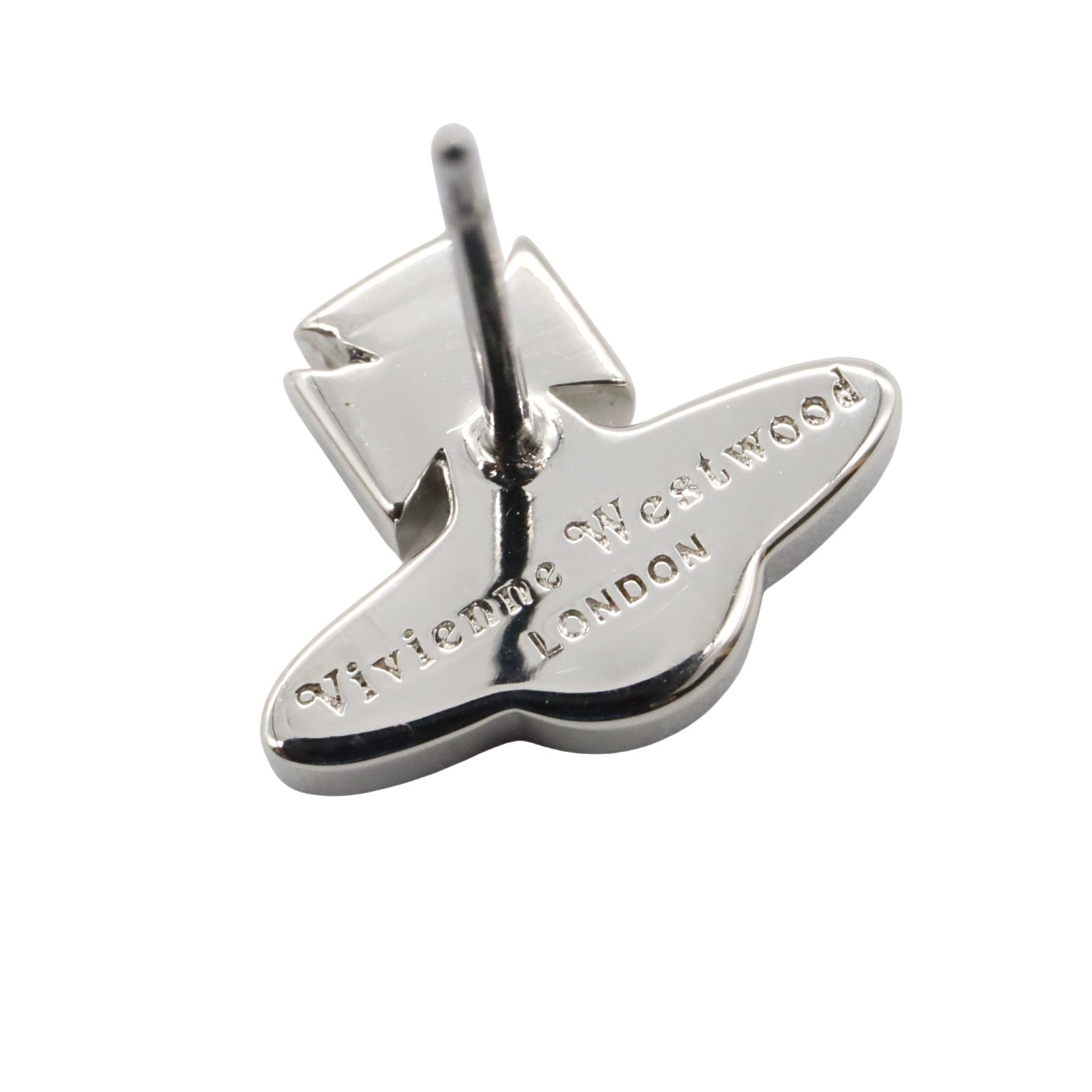 片耳 ピアス ピアス 真鍮 ブラック シルバー ヴィヴィアンウエストウッド アクセサリー Vivienne Westwood