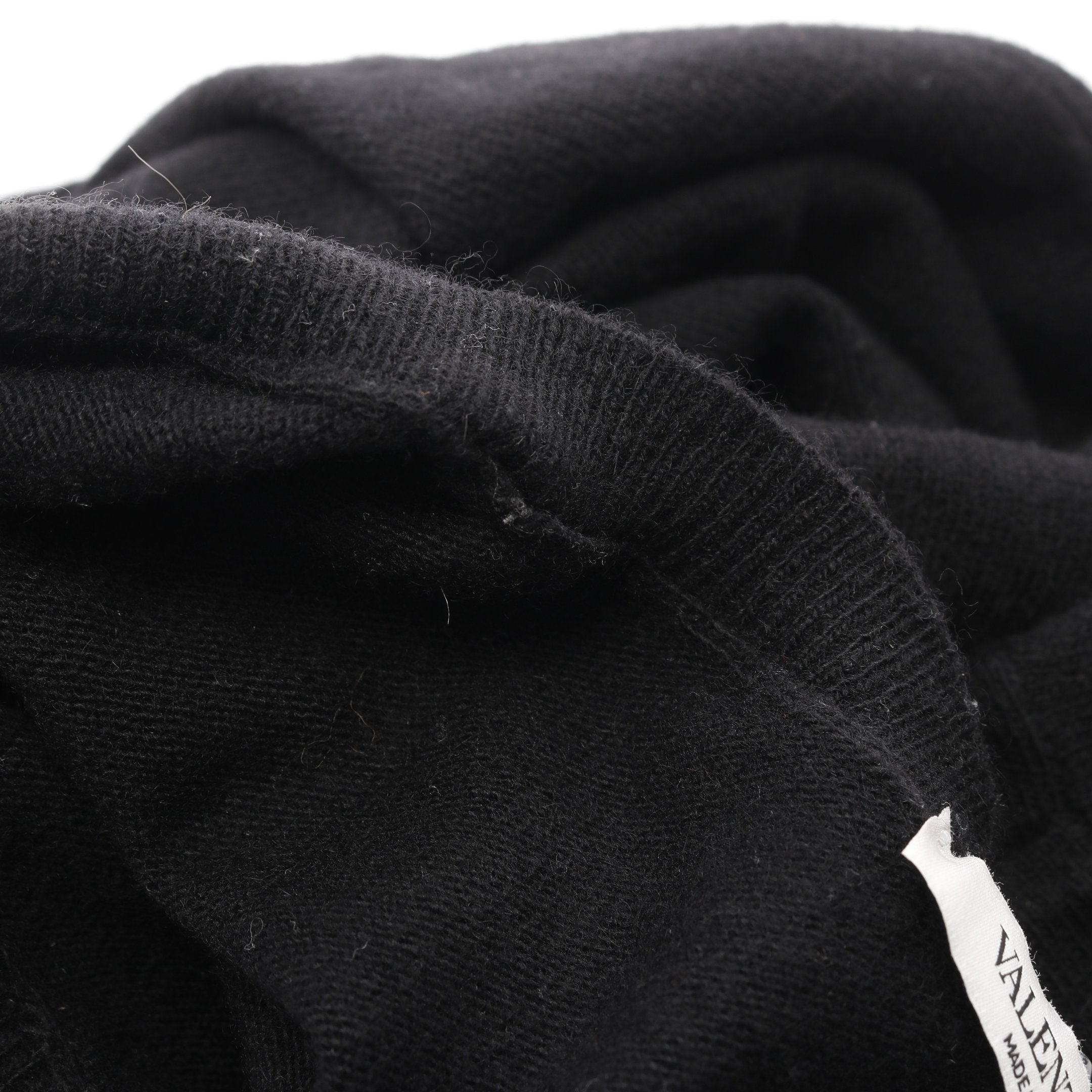 VLTNロゴ セーター ニット ウール カシミヤ ブラック ヴァレンティノ