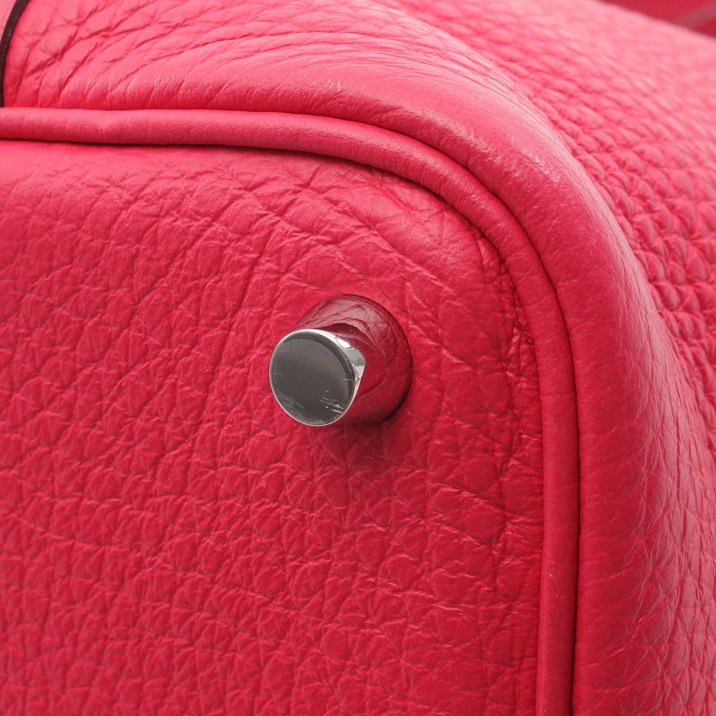 ピコタンロックPM ローズエクストリーム ハンドバッグ トリヨンクレマンス ピンク シルバー金具 A刻印 エルメス バッグ HERMES