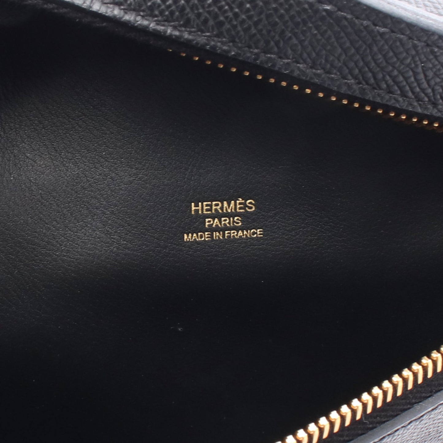 プティット コース ショルダーバッグ ヴォーエプソン ブラック ゴールド金具 B刻印 エルメス バッグ HERMES