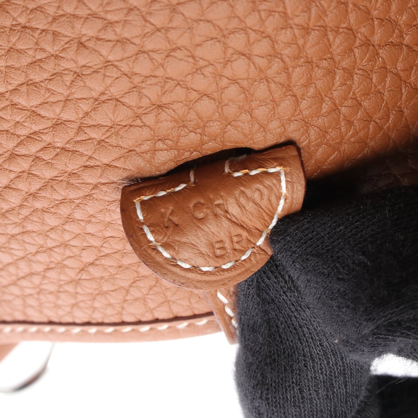 エヴリンTPM ゴールド ショルダーバッグ トリヨンクレマンス ブラウン シルバー金具 K刻印 エルメス バッグ HERMES