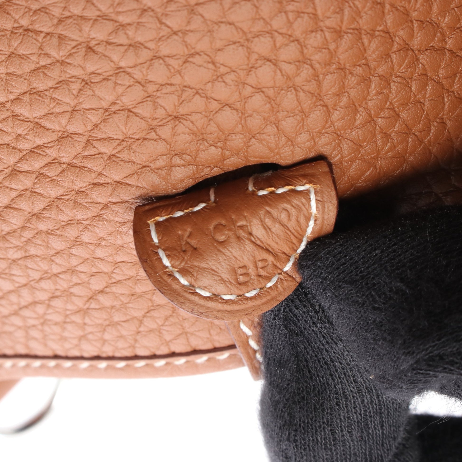 エヴリンTPM ゴールド ショルダーバッグ トリヨンクレマンス ブラウン シルバー金具 K刻印 エルメス バッグ HERMES