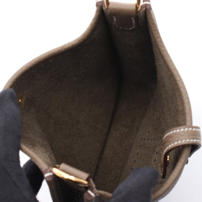 エヴリンTPM エトゥープ ショルダーバッグ トリヨンクレマンス グレーブラウン ゴールド金具 K刻印 エルメス バッグ HERMES