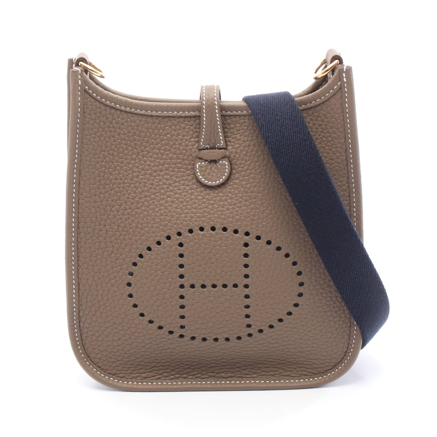 エヴリンTPM エトゥープ ショルダーバッグ トリヨンクレマンス グレーブラウン ゴールド金具 K刻印 エルメス バッグ HERMES