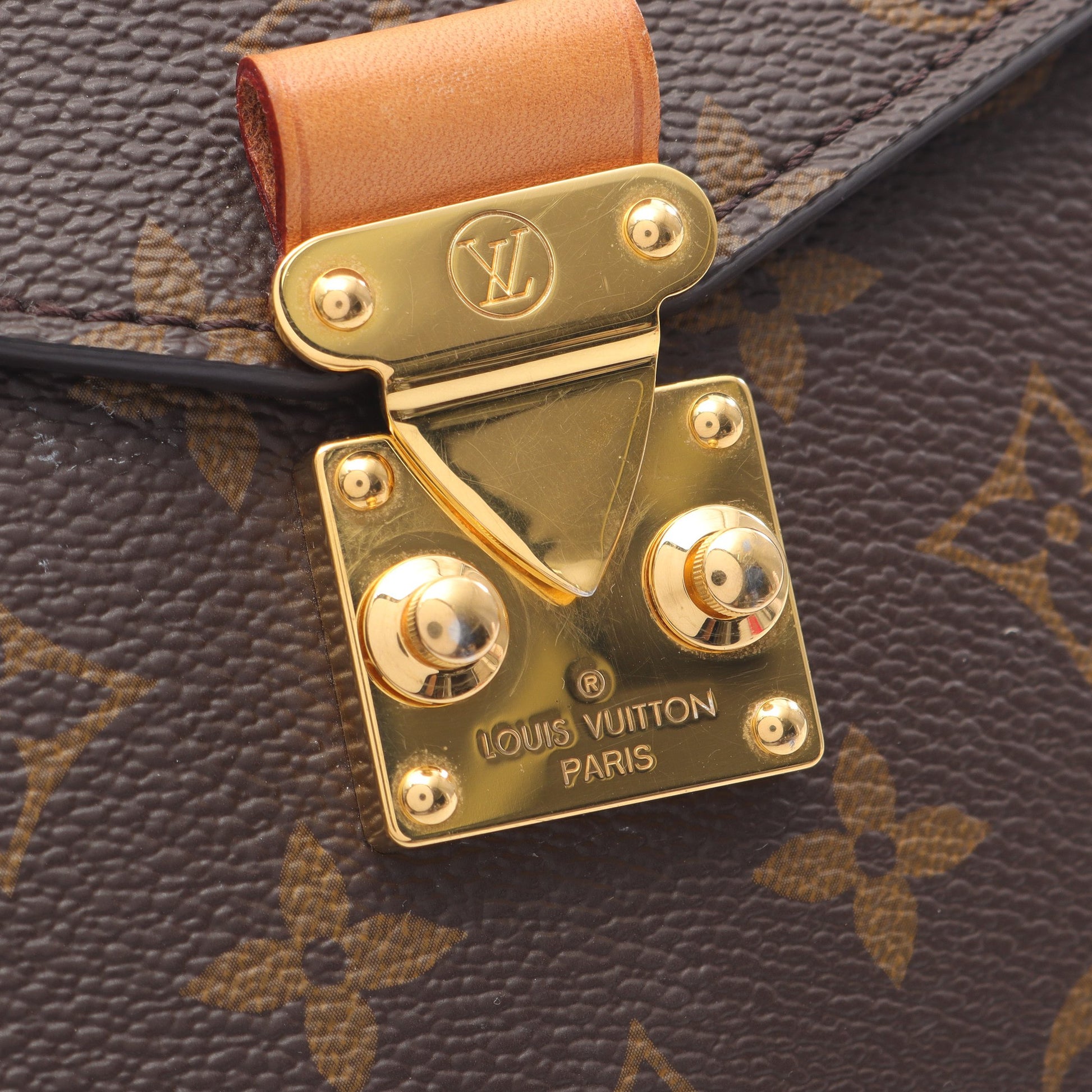 ポシェット メティス MM モノグラム ハンドバッグ PVC レザー ブラウン 2WAY ルイヴィトン バッグ LOUIS VUITTON