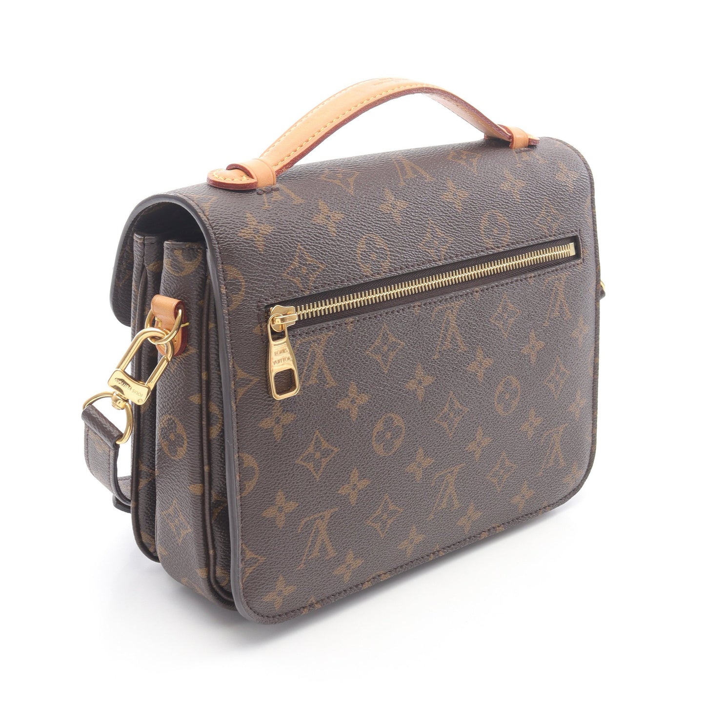 ポシェット メティス MM モノグラム ハンドバッグ PVC レザー ブラウン 2WAY ルイヴィトン バッグ LOUIS VUITTON