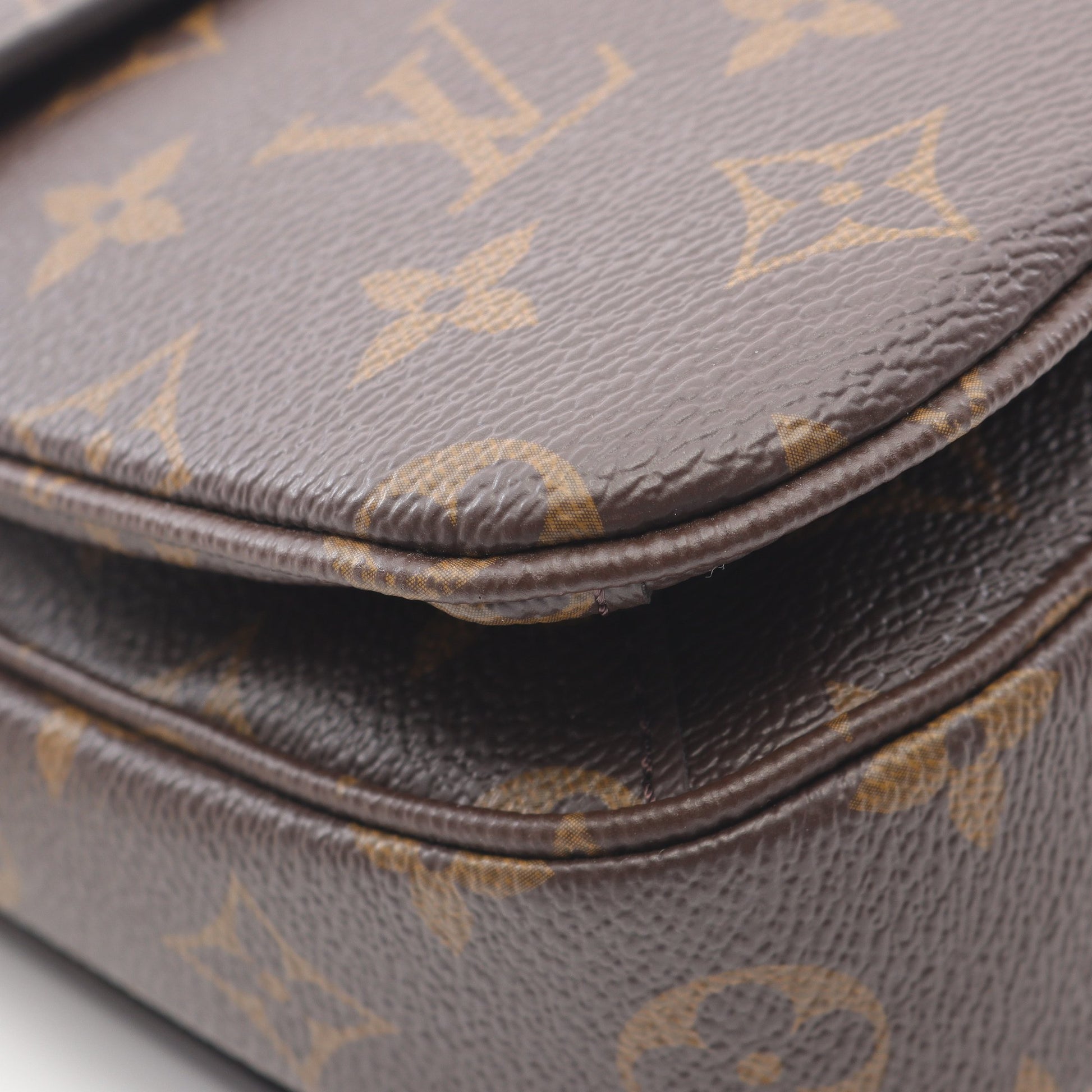 ポシェット メティス MM モノグラム ハンドバッグ PVC レザー ブラウン 2WAY ルイヴィトン バッグ LOUIS VUITTON