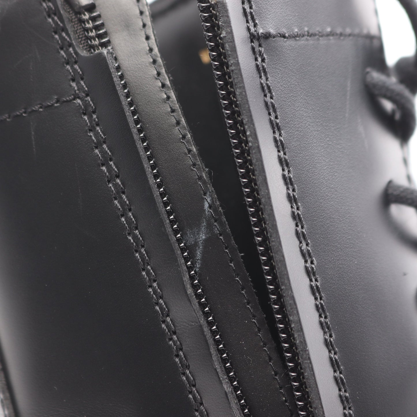 コンバット ブーツ レザー ブラック トッズ シューズ TOD'S