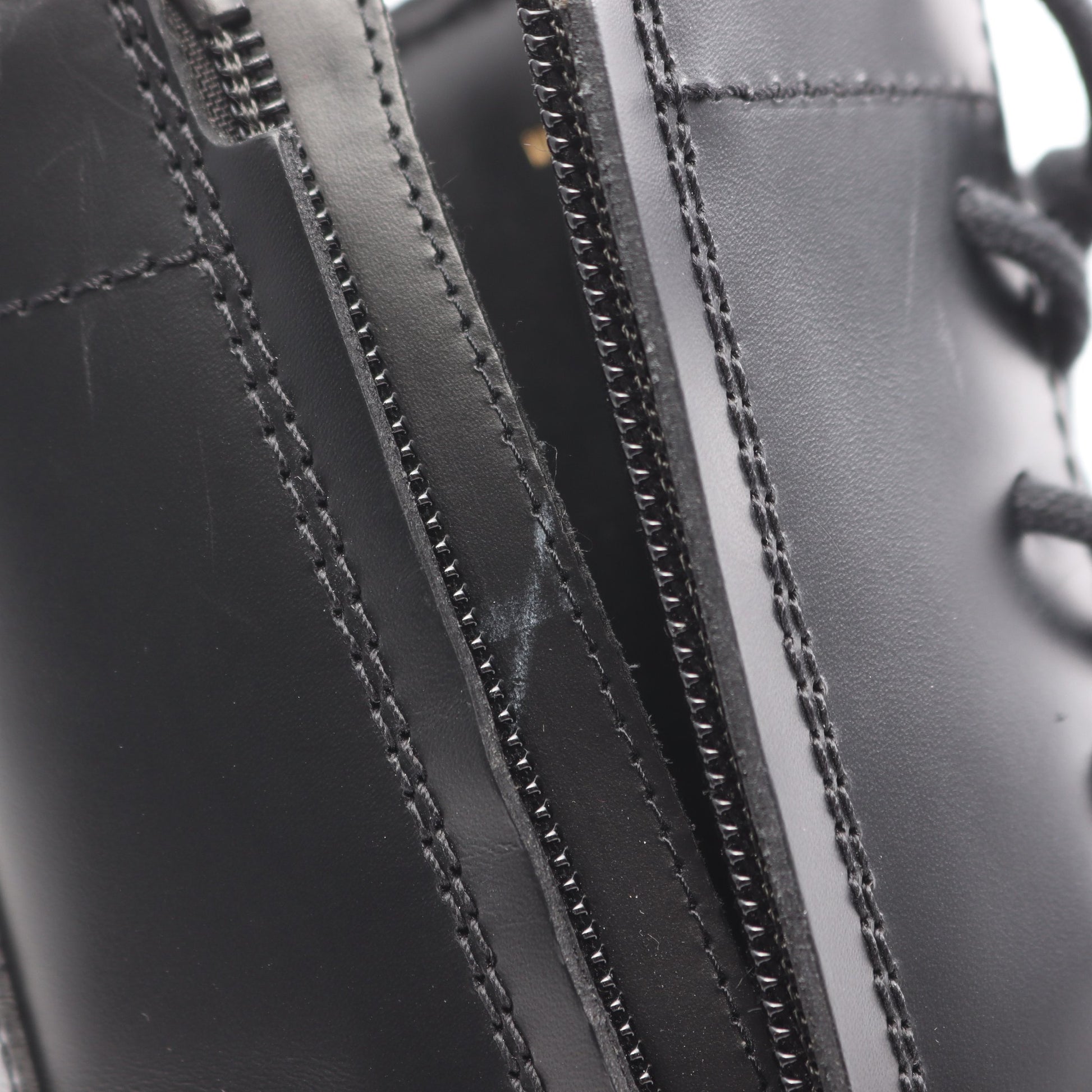 コンバット ブーツ レザー ブラック トッズ シューズ TOD'S