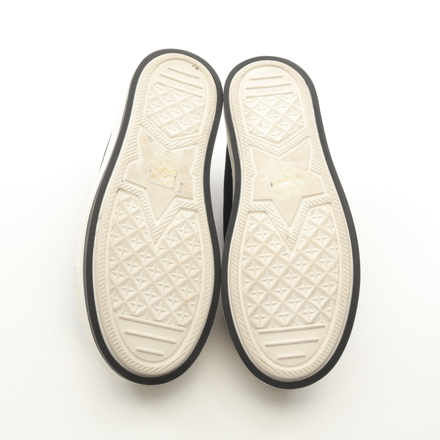 WALK'N'DIOR プラットフォーム スニーカー キャンバス ブラック クリスチャンディオール シューズ Christian Dior