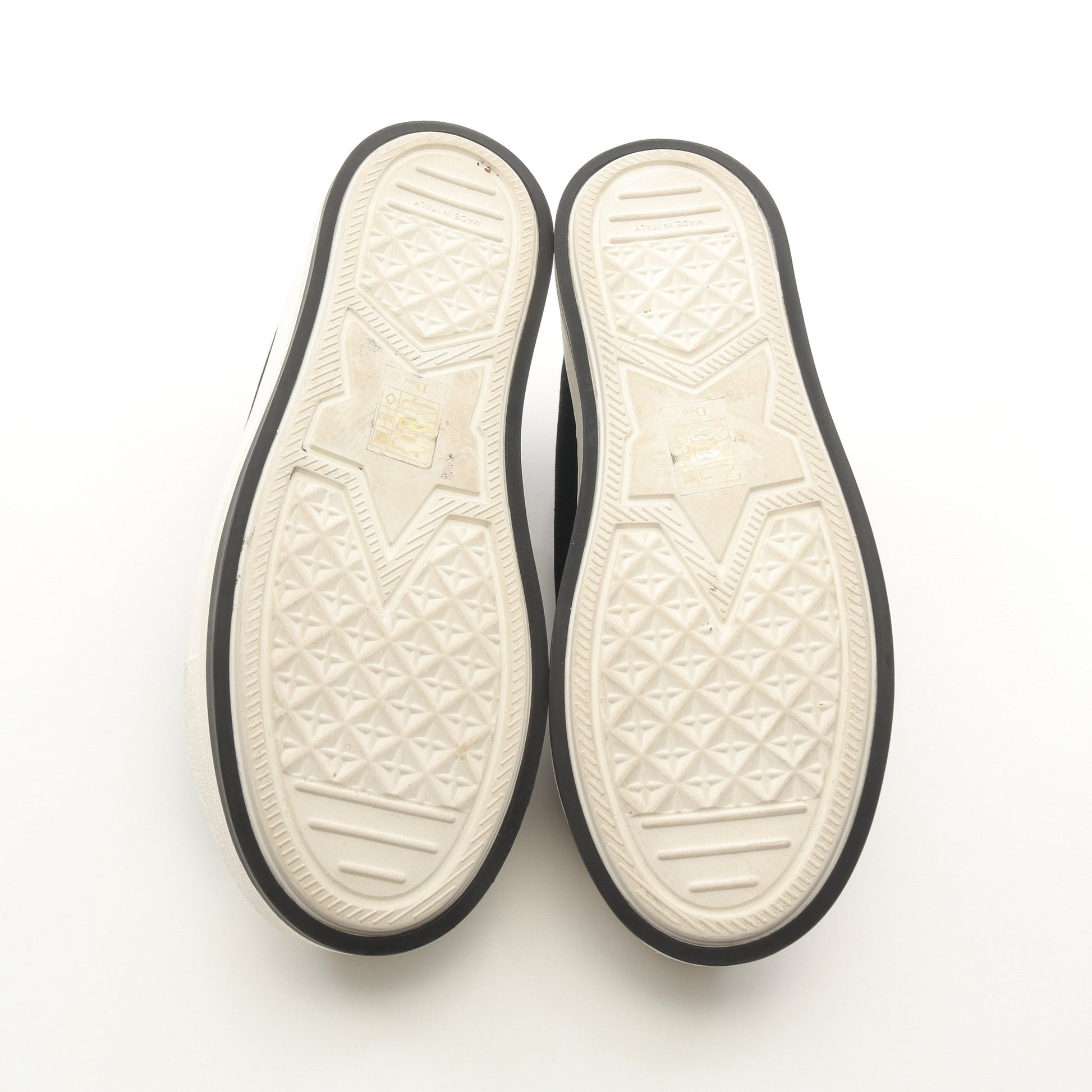 WALK'N'DIOR プラットフォーム スニーカー キャンバス ブラック クリスチャンディオール シューズ Christian Dior