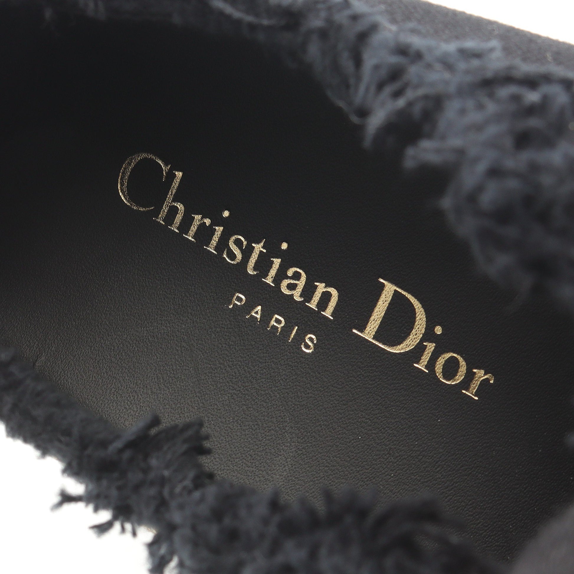 WALK'N'DIOR プラットフォーム スニーカー キャンバス ブラック クリスチャンディオール シューズ Christian Dior