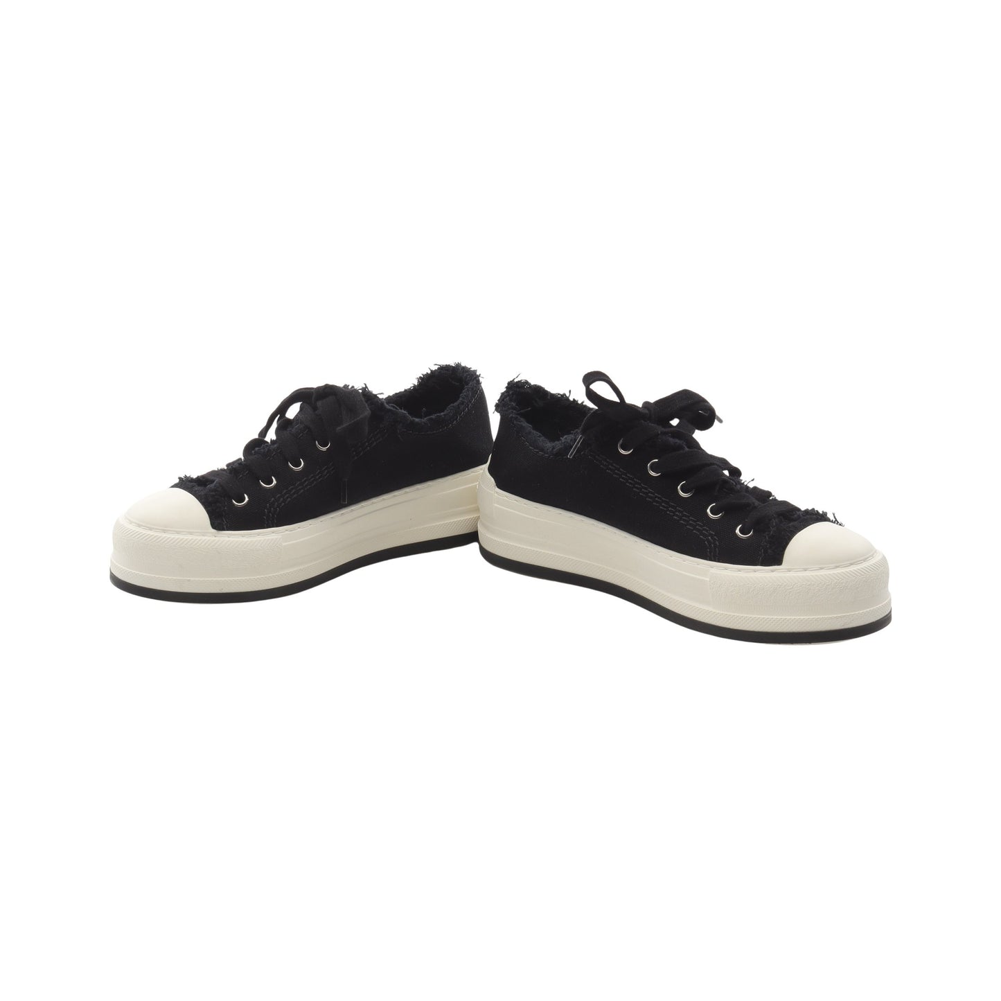WALK'N'DIOR プラットフォーム スニーカー キャンバス ブラック クリスチャンディオール シューズ Christian Dior