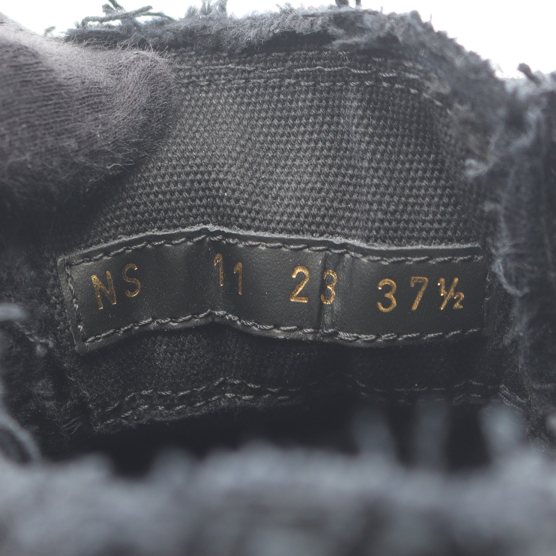 WALK'N'DIOR プラットフォーム スニーカー キャンバス ブラック クリスチャンディオール シューズ Christian Dior