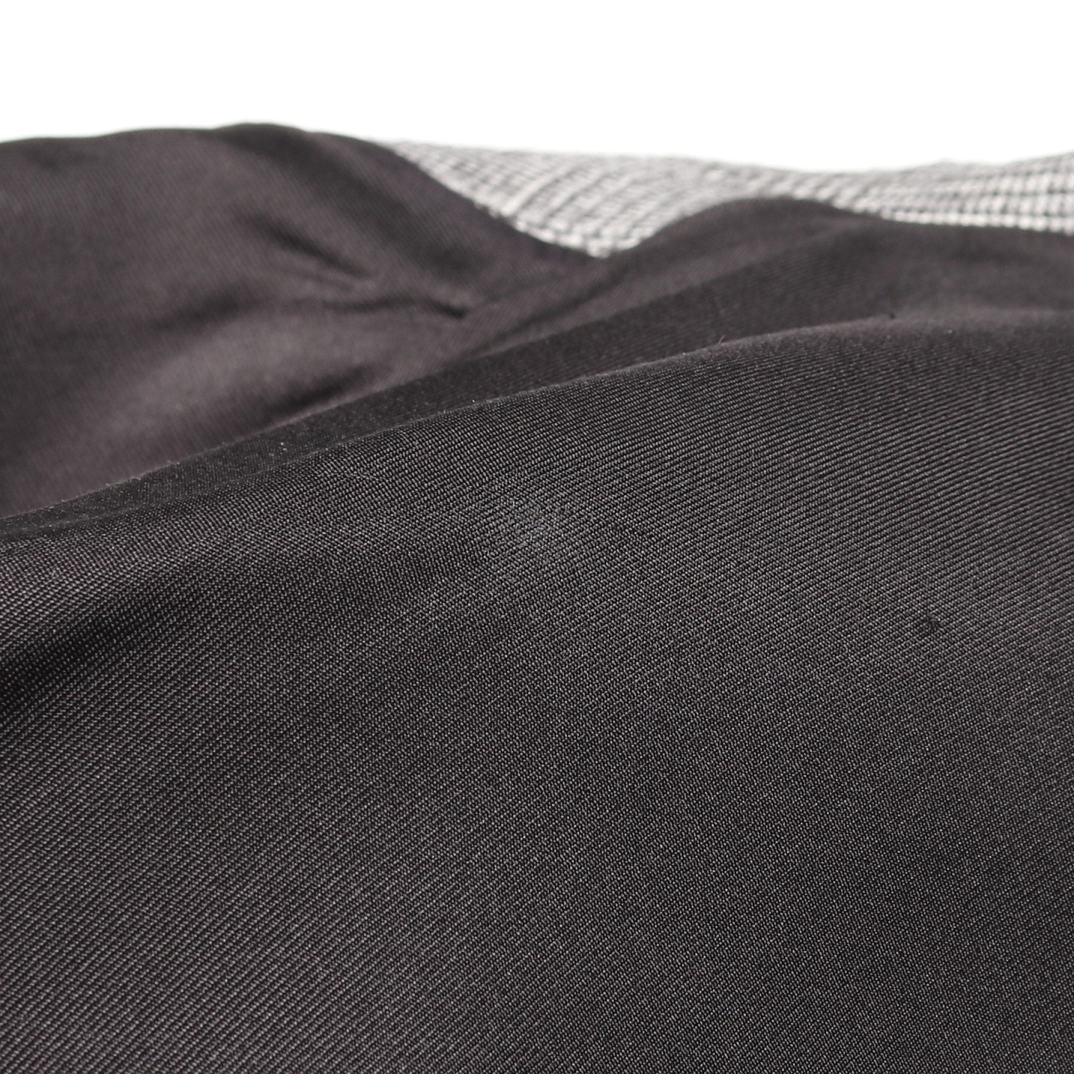 テーラードジャケット グレンチェック ウール グレー ブラック サン