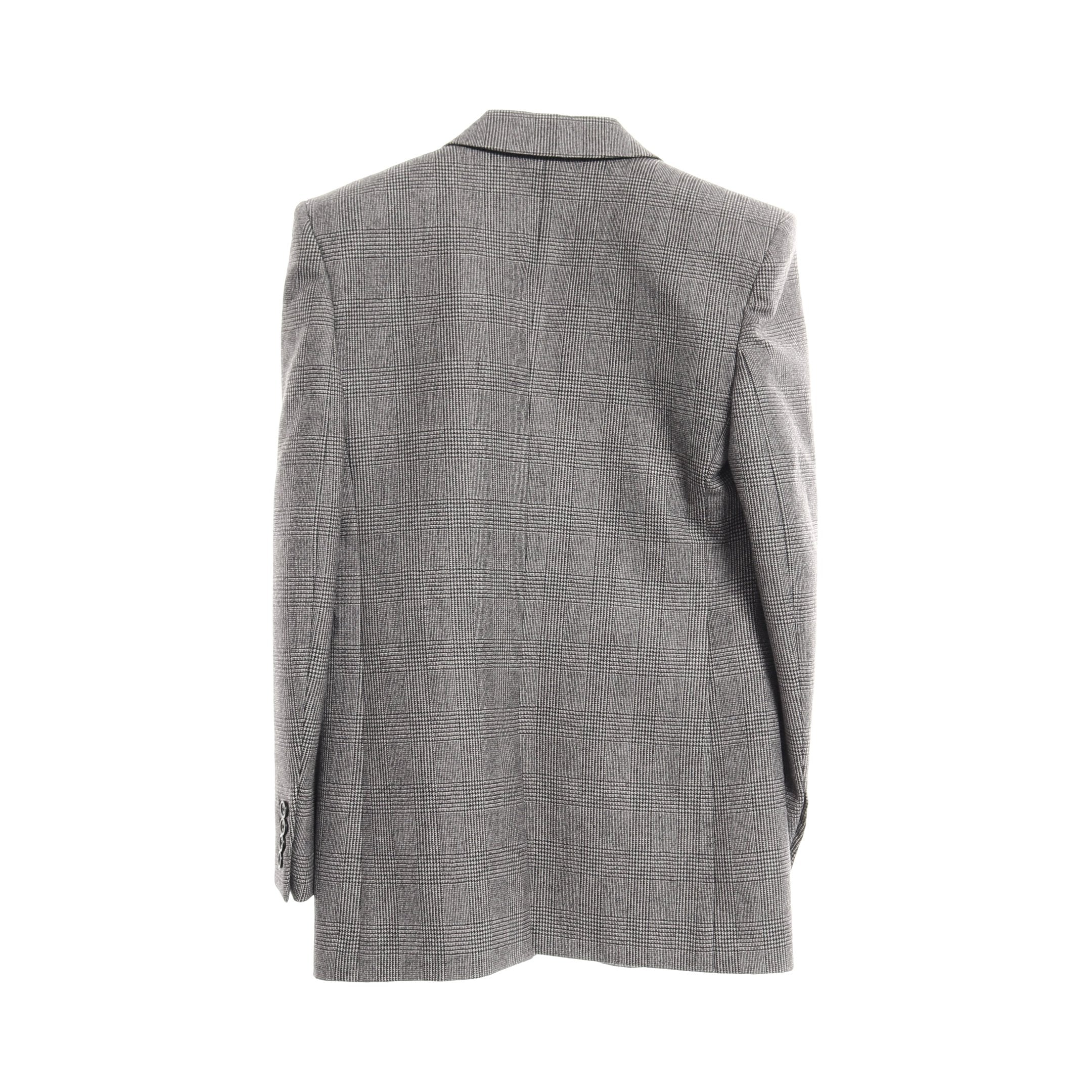 SAINT LAURENT グレー テーラードジャケット&ボトムス セットアップ