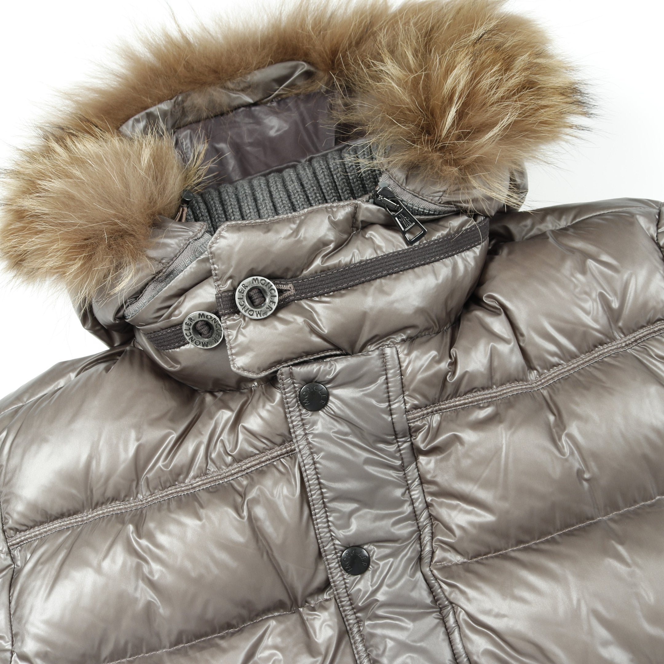 HUBERT ダウンジャケット ナイロン グレー モンクレール – RECLO