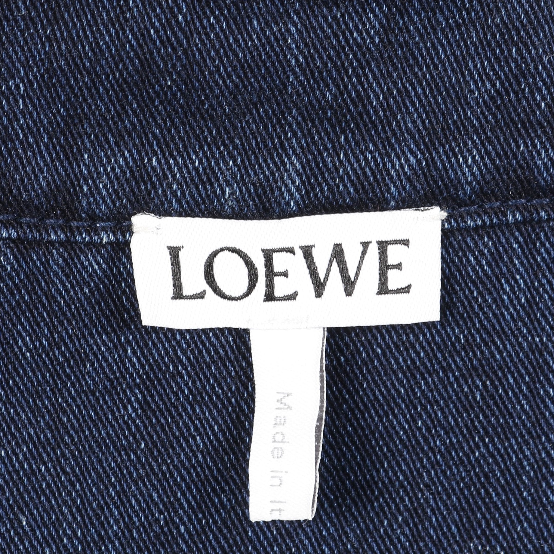 アナグラム オーバーシャツ デニムシャツ コットン インディゴブルー