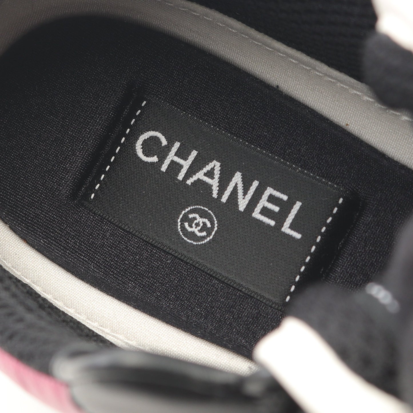 ココマーク スニーカー レザー ファブリック ブラック ピンクパープル マルチカラー シャネル シューズ CHANEL