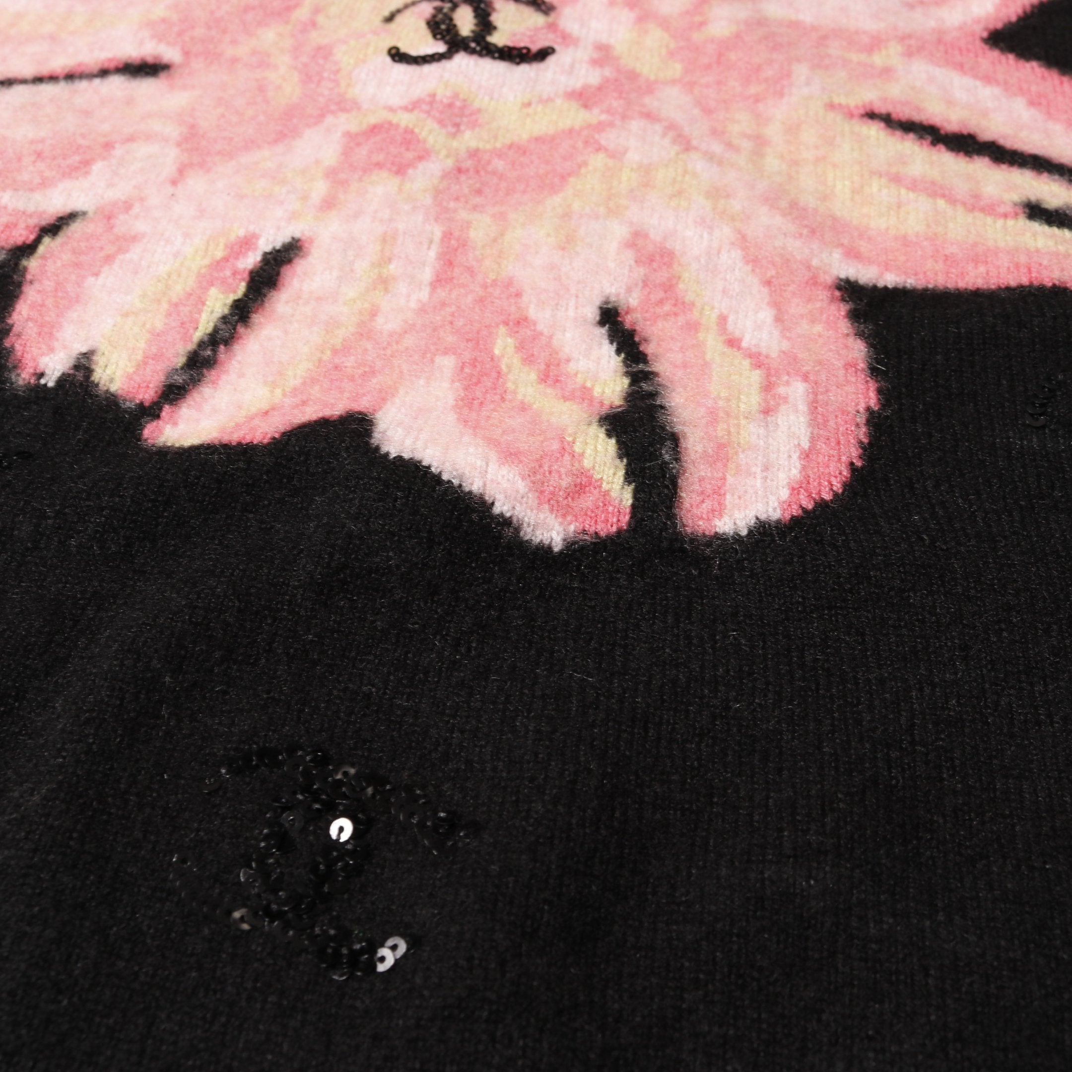 AA☆良品 CHANEL 06年 刺繍 ココマーク タンクトップ 正規品 42 中古・古着通販】CHANEL (シャネル) ココマークエンブレムニット