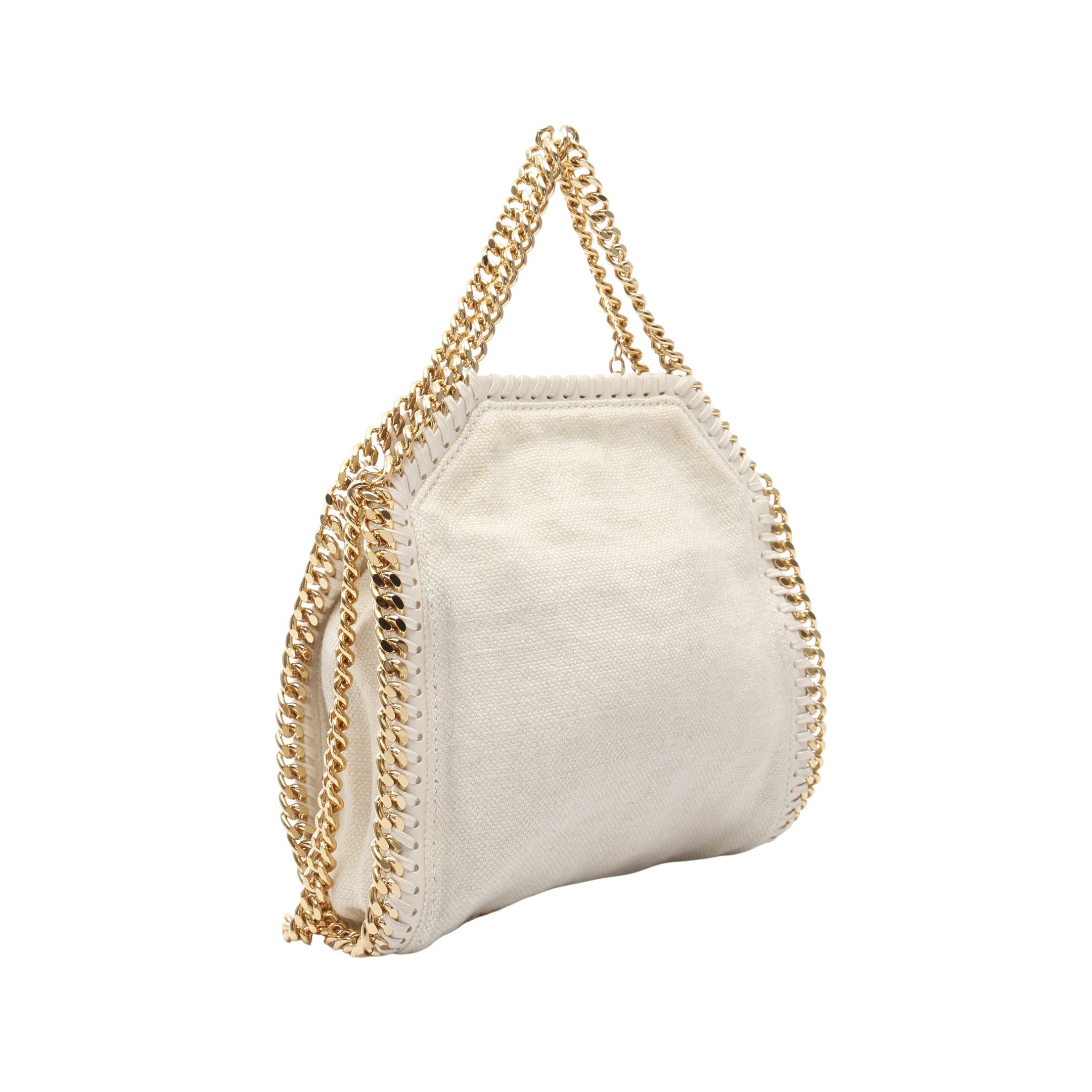 ファラベラ タイニー チェーンショルダーバッグ キャンバス フェイク