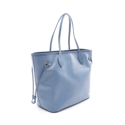 ネヴァーフルMM エピ デニムブルー ショルダーバッグ トートバッグ レザー ブルー ルイヴィトン バッグ LOUIS VUITTON