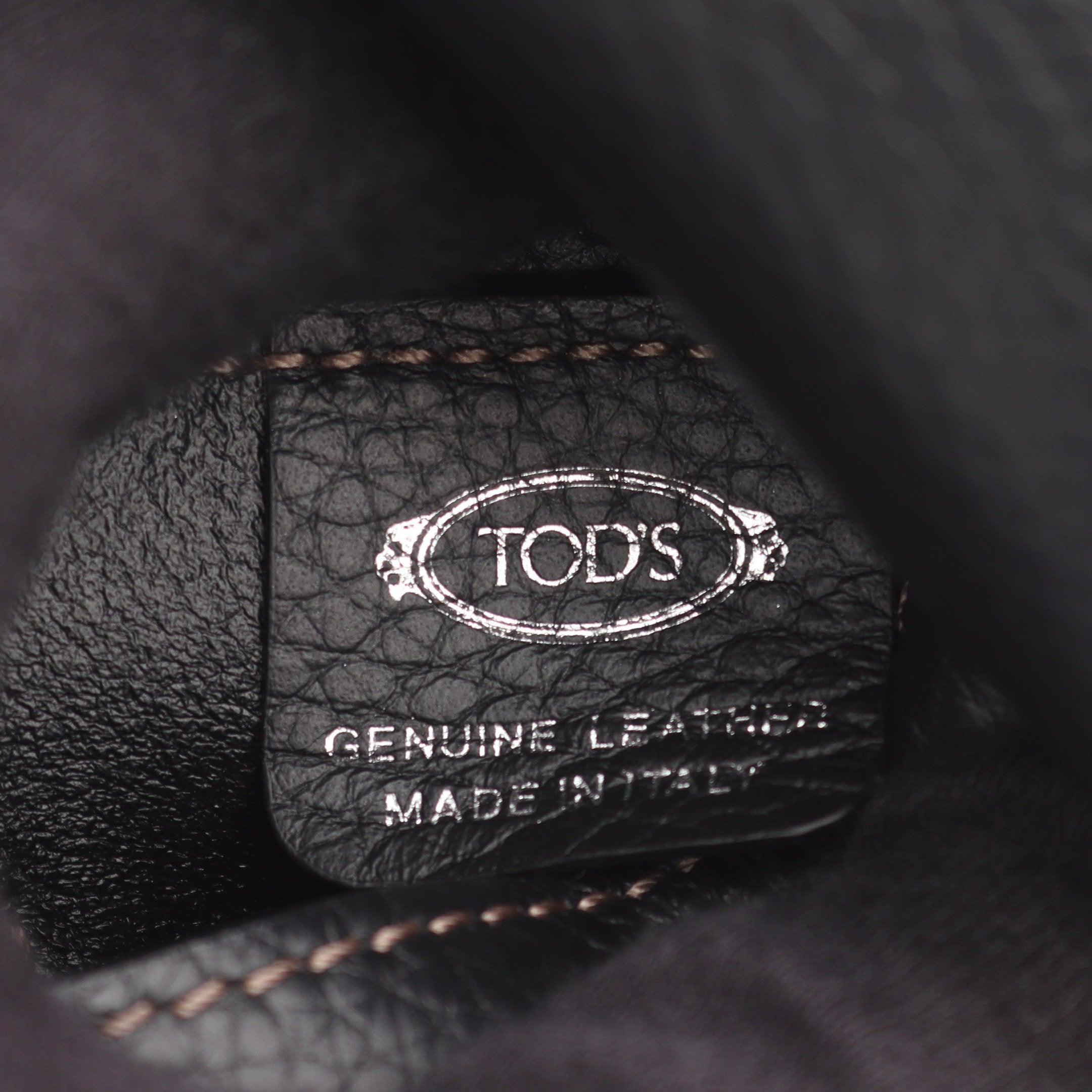 Tタイムレス マイクロ ハンドバッグ レザー ブラック 2WAY トッズ – RECLO