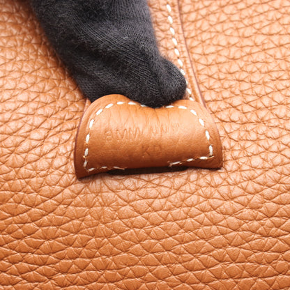 エヴリン 3 トロワ PM ゴールド ショルダーバッグ トリヨンクレマンス ブラウン シルバー金具 B刻印 エルメス バッグ HERMES