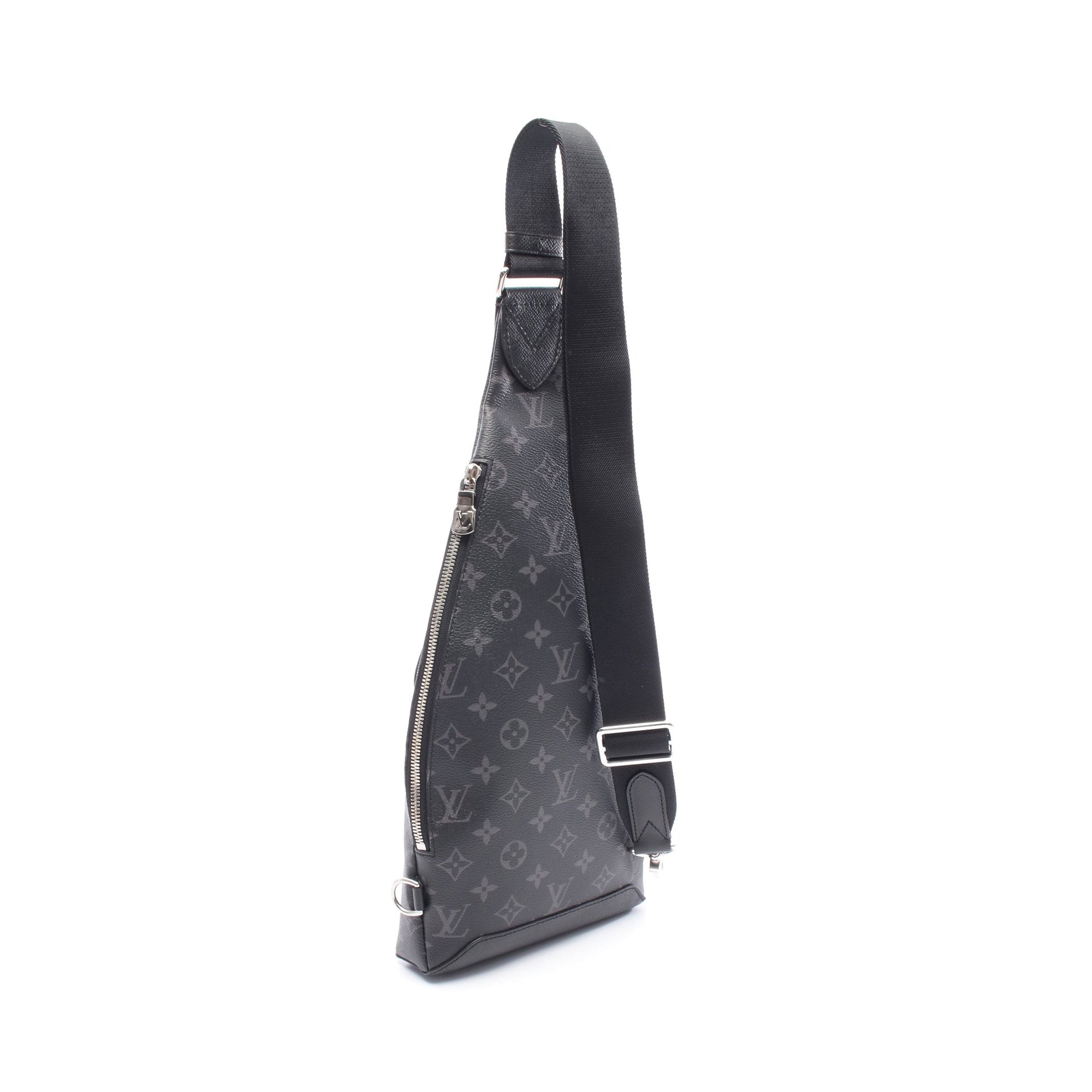 デュオ スリングバッグ タイガラマ ボディバッグ PVC レザー ブラック ルイヴィトン バッグ LOUIS VUITTON