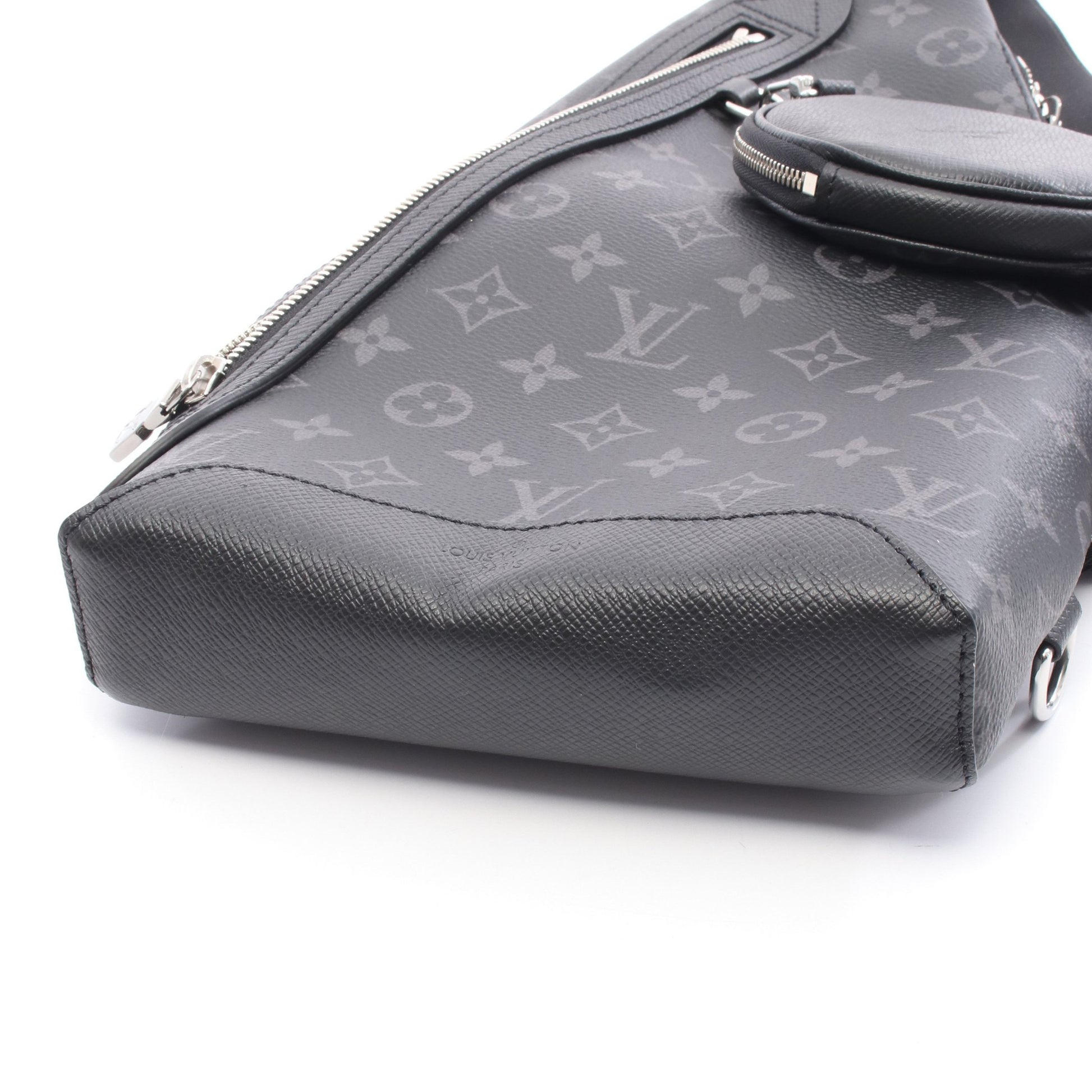デュオ スリングバッグ タイガラマ ボディバッグ PVC レザー ブラック ルイヴィトン バッグ LOUIS VUITTON