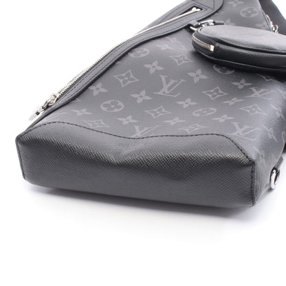 デュオ スリングバッグ タイガラマ ボディバッグ PVC レザー ブラック ルイヴィトン バッグ LOUIS VUITTON