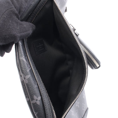 デュオ スリングバッグ タイガラマ ボディバッグ PVC レザー ブラック ルイヴィトン バッグ LOUIS VUITTON